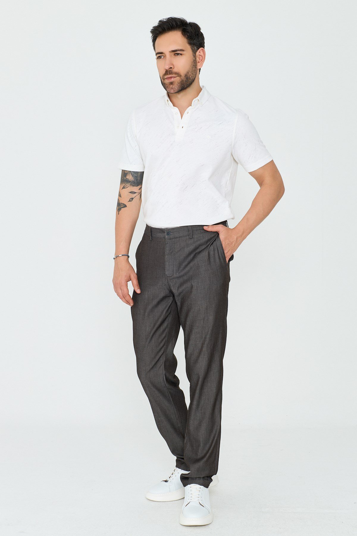 White StoneAçık Kahverengi Erkek Jogger Spor Pantolon