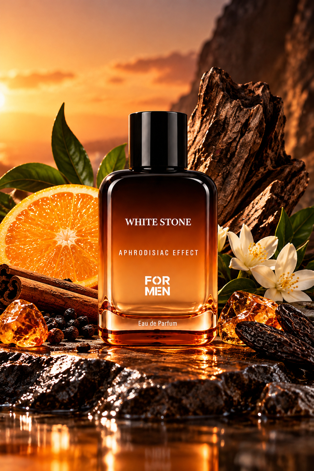 White StoneAphrodisiac Effect Eau de Parfüm 100 ML Erkek Parfüm