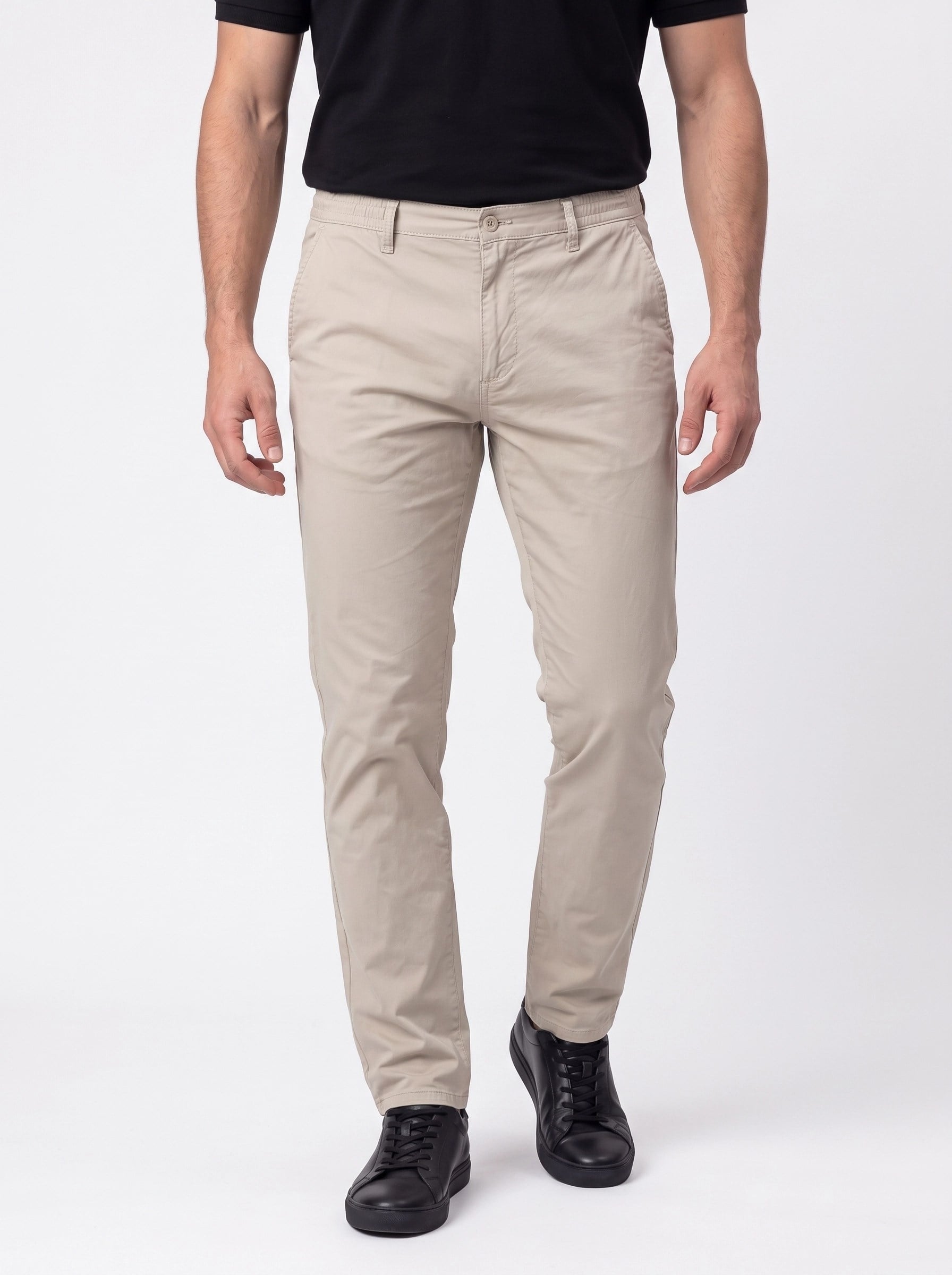 White StoneBej Dynamic Fit Yandan Lastikli Erkek Jogger Pantolon