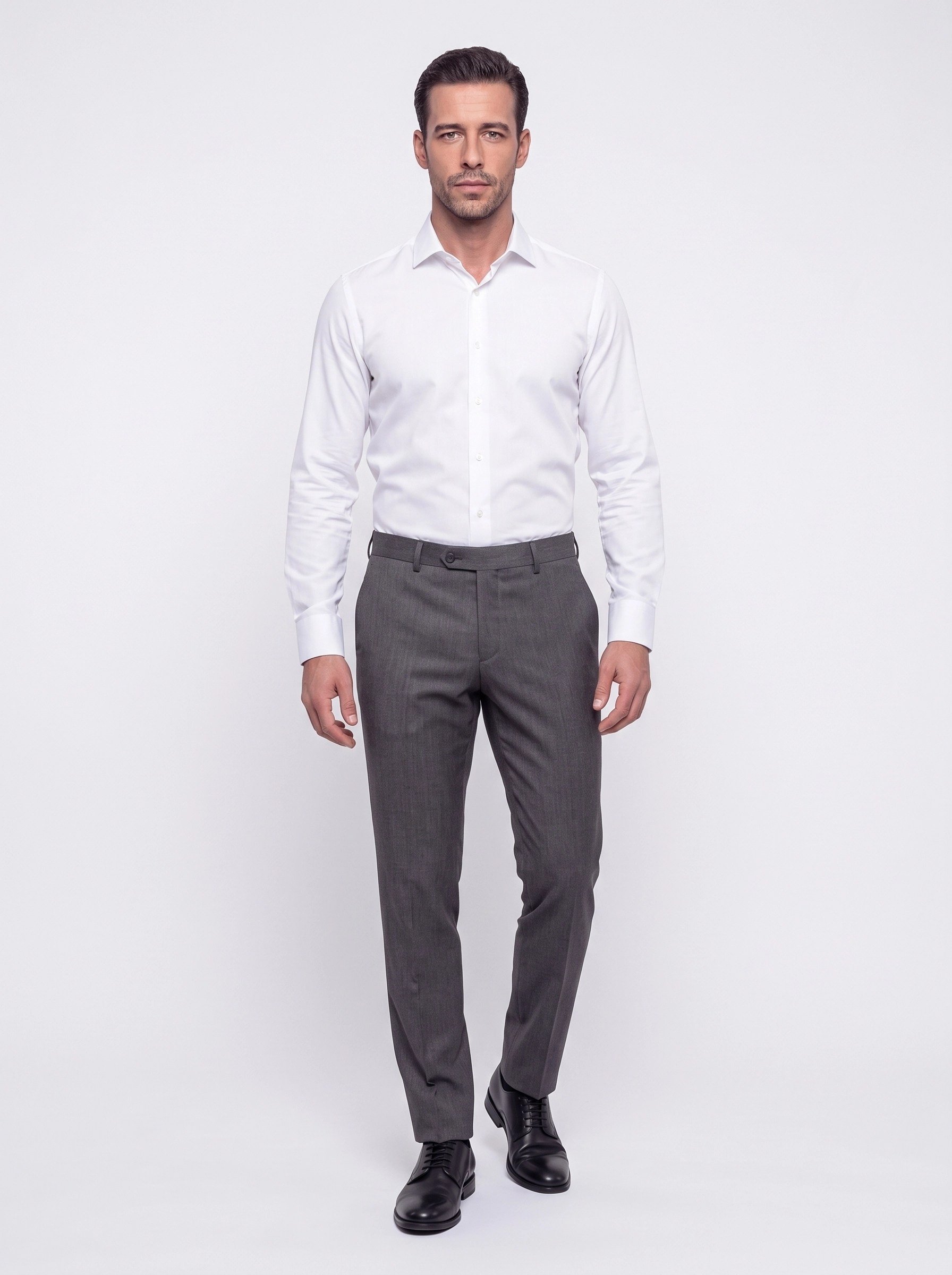White StoneFüme Comfort Fit Erkek Klasik Pantolon
