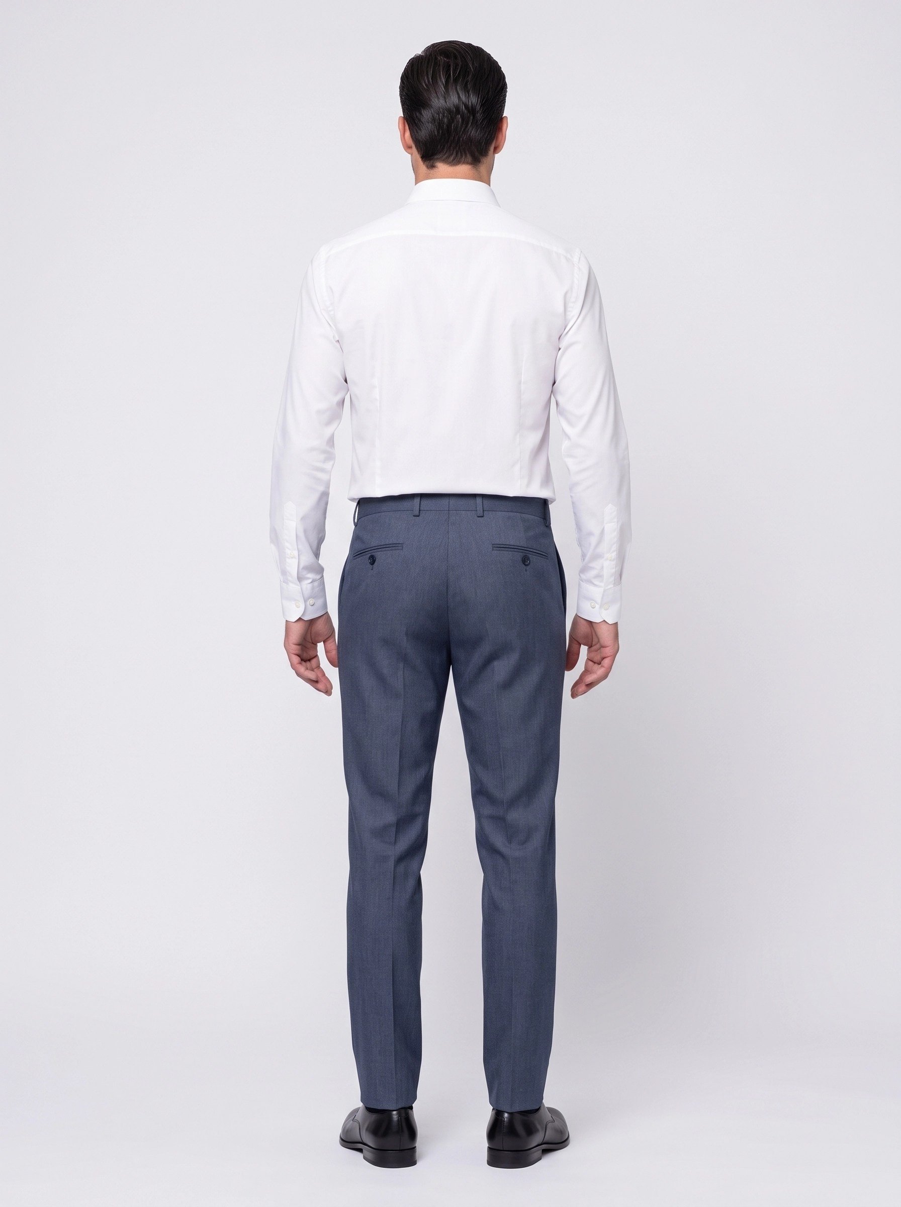 White StoneLacivert Comfort Fit Erkek Klasik Pantolon