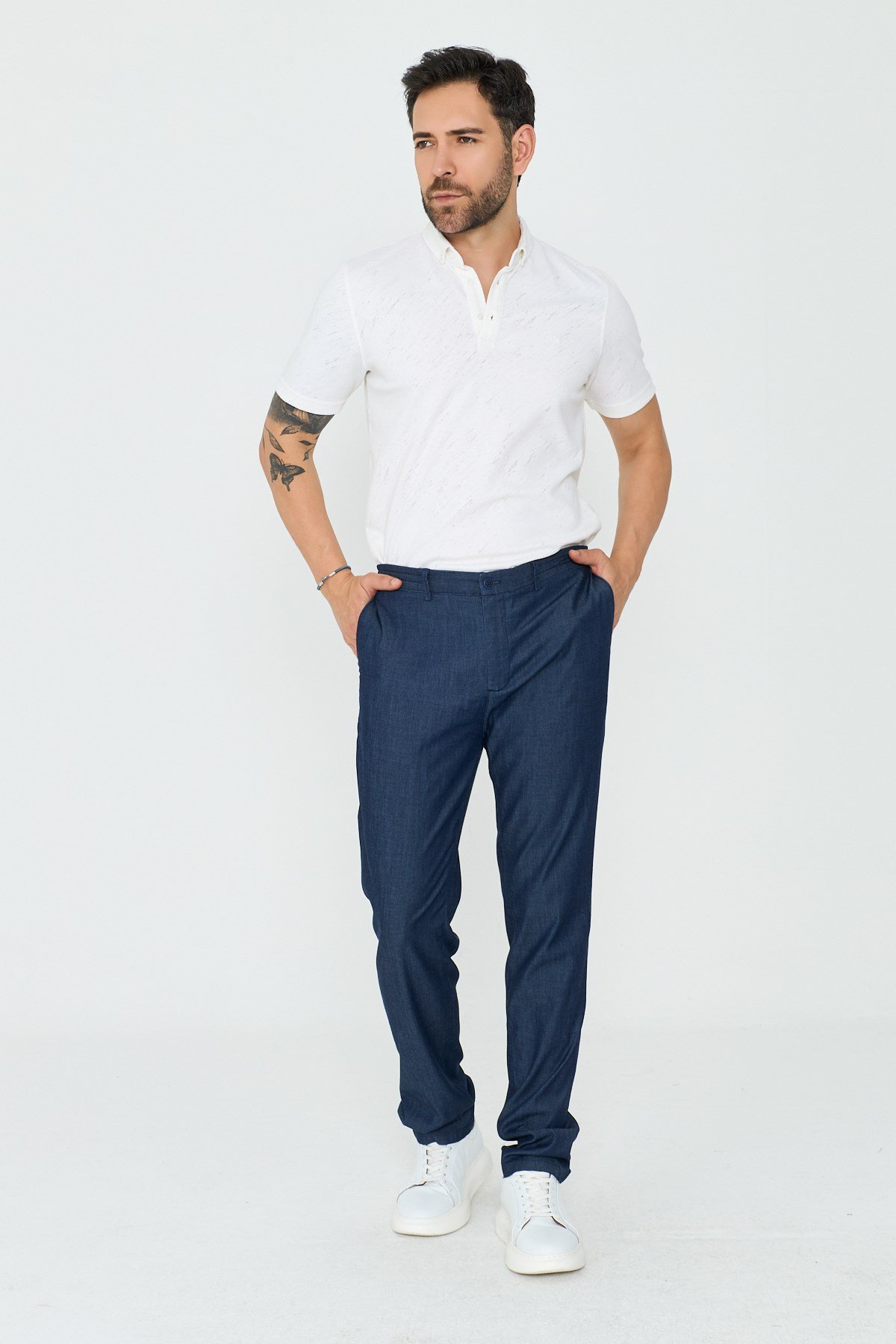 White StoneLacivert Erkek Jogger Pantolon