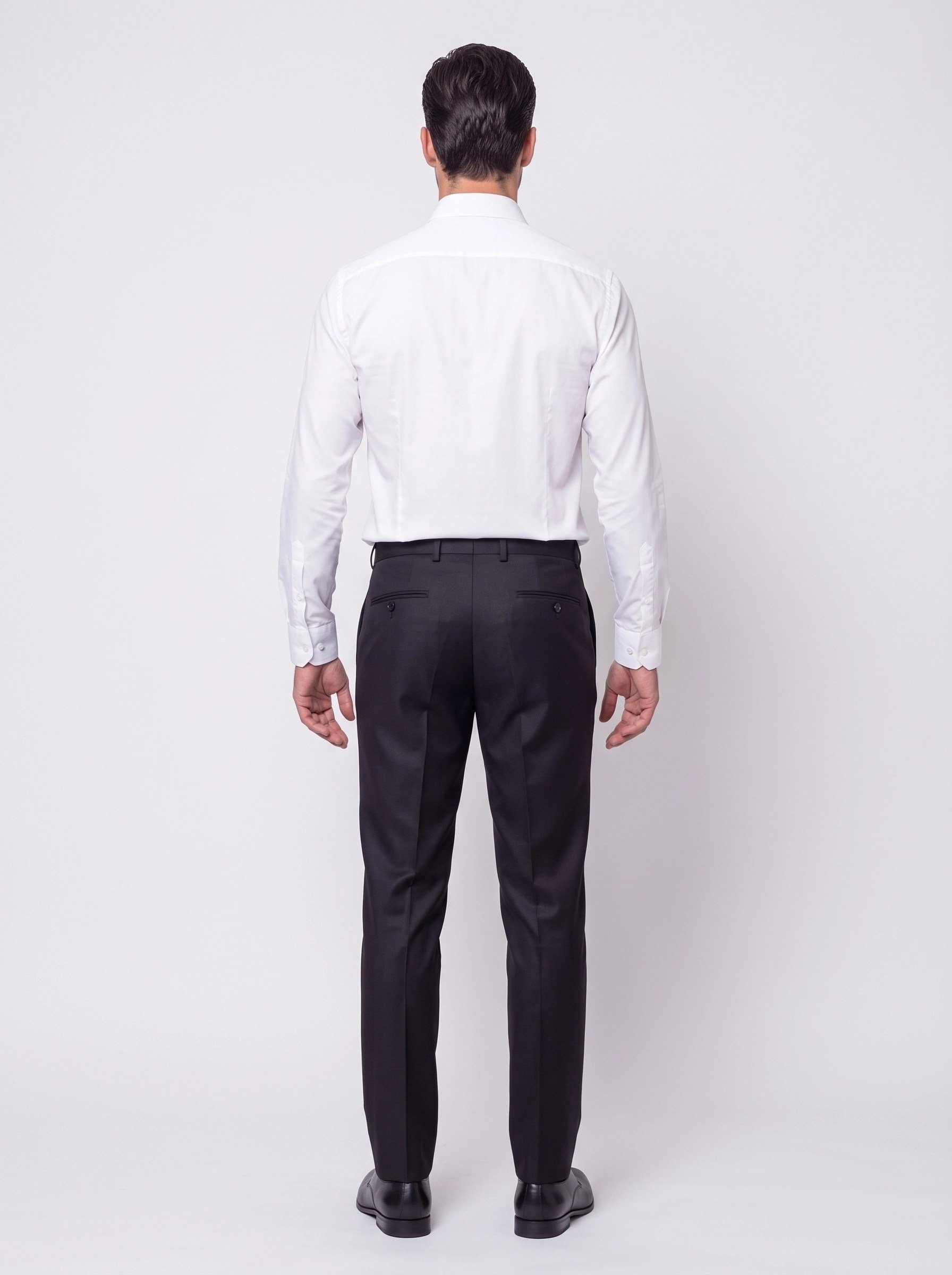 White StoneSiyah Comfort Fit Erkek Klasik Pantolon