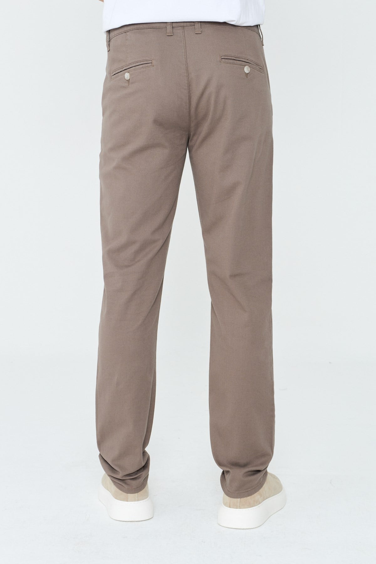 White StoneVizon Regular Fit Erkek Chino Pantolon