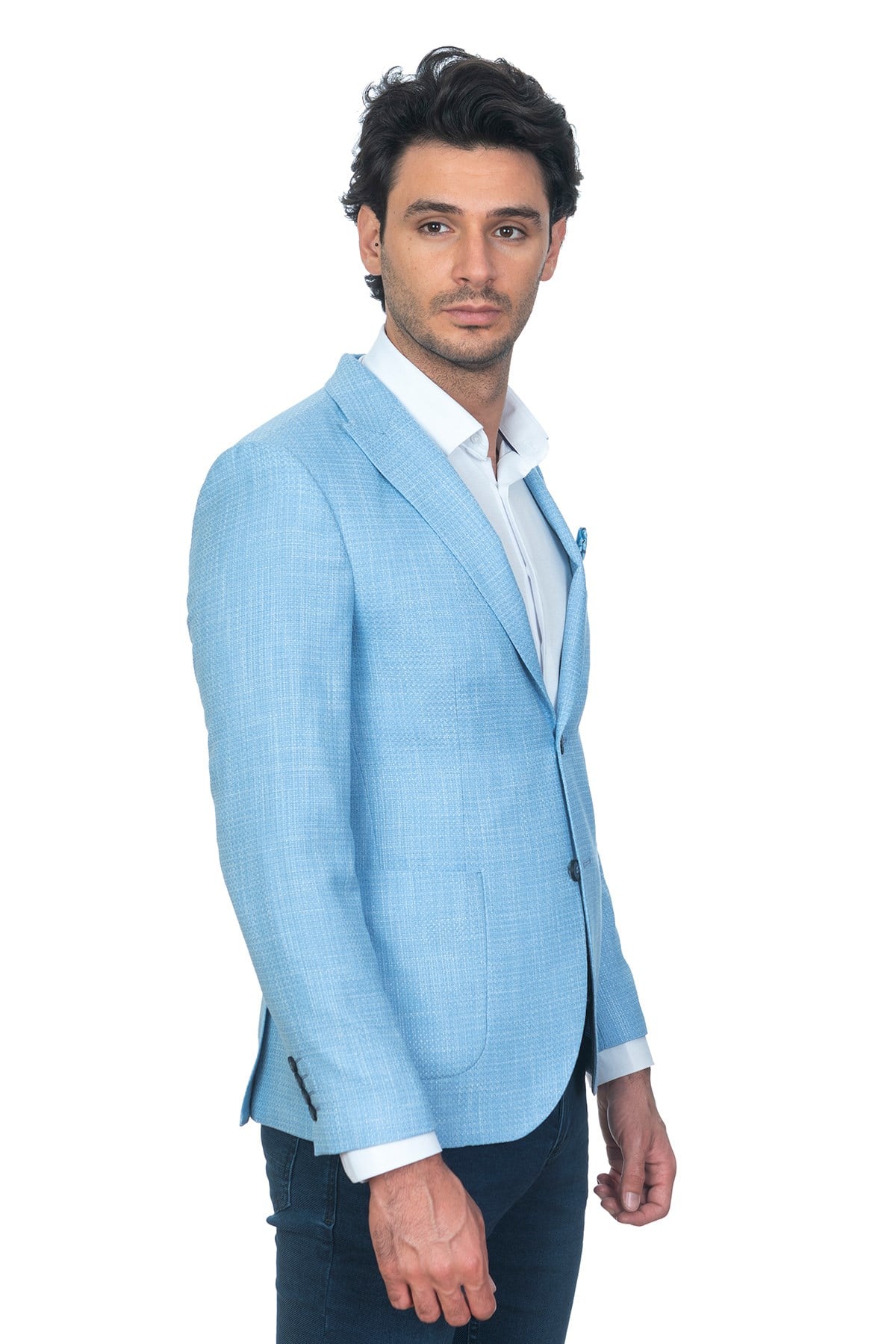 White StoneWHİTE STONE  2020-Y  HANRY TEK CEKET  133 KALIP  DES MAVİ