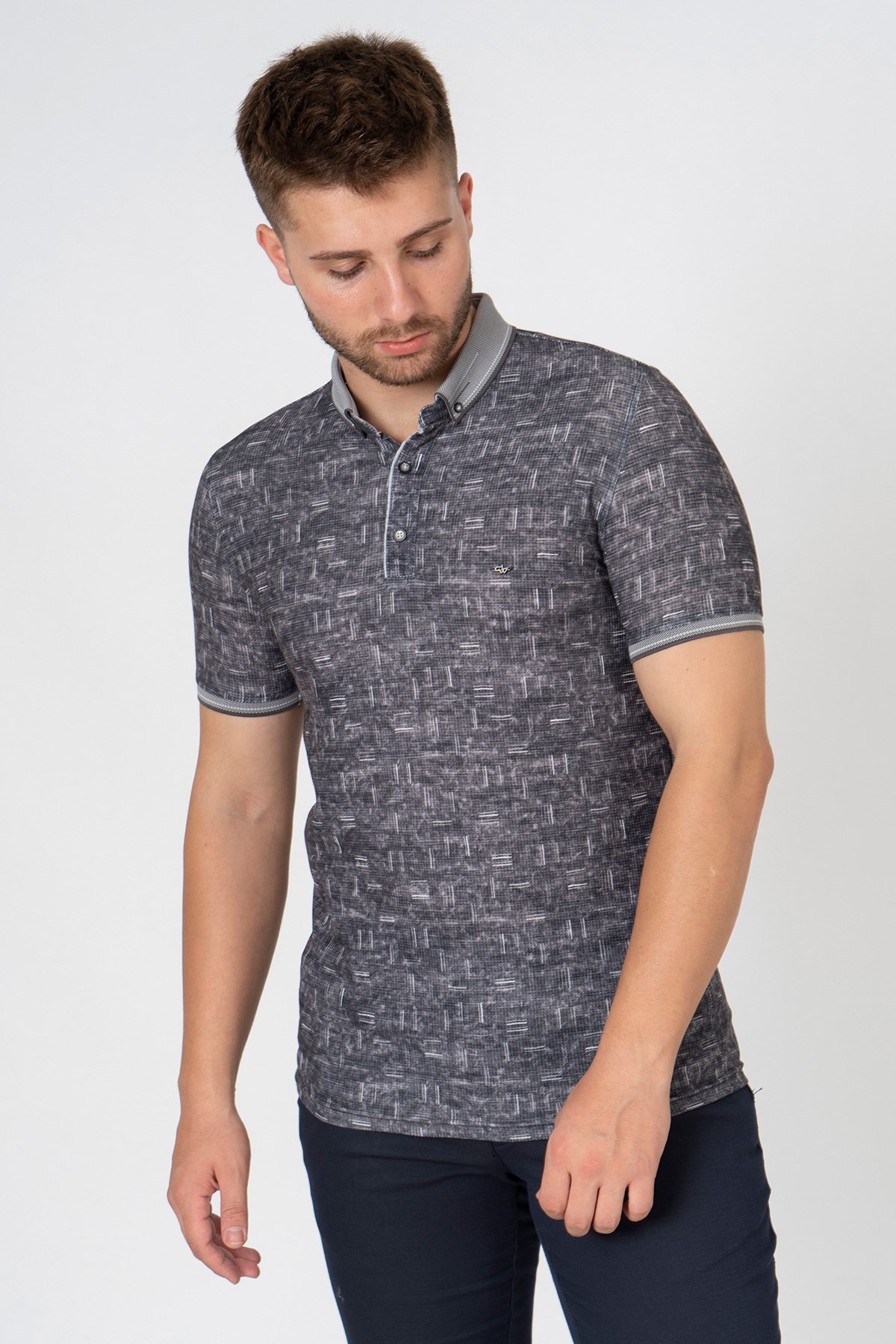 White StoneWHİTE STONE  2022-Y  9060 POLO YAKA  TSHIRT    SİYAH