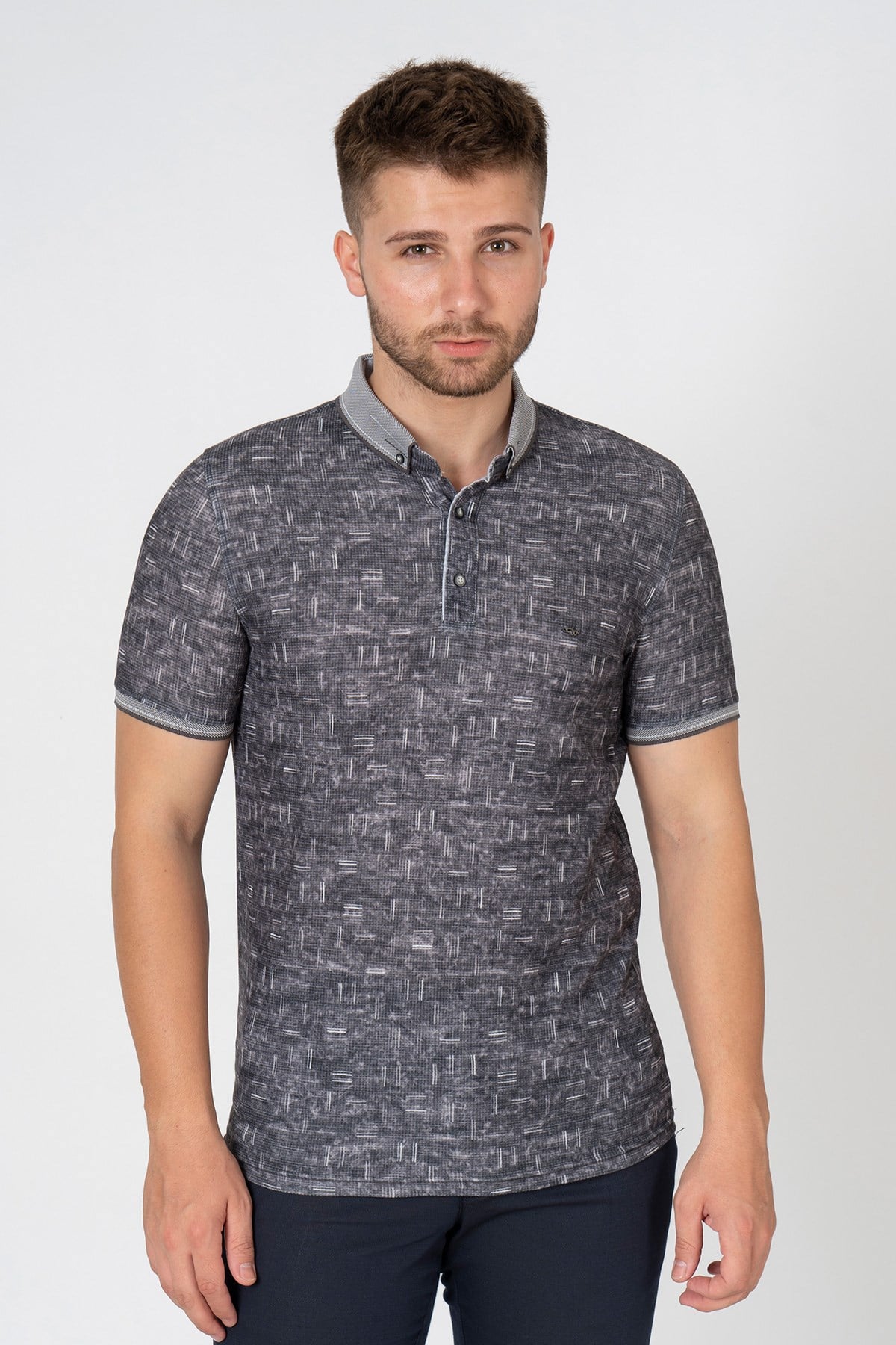 White StoneWHİTE STONE  2022-Y  9060 POLO YAKA  TSHIRT    SİYAH