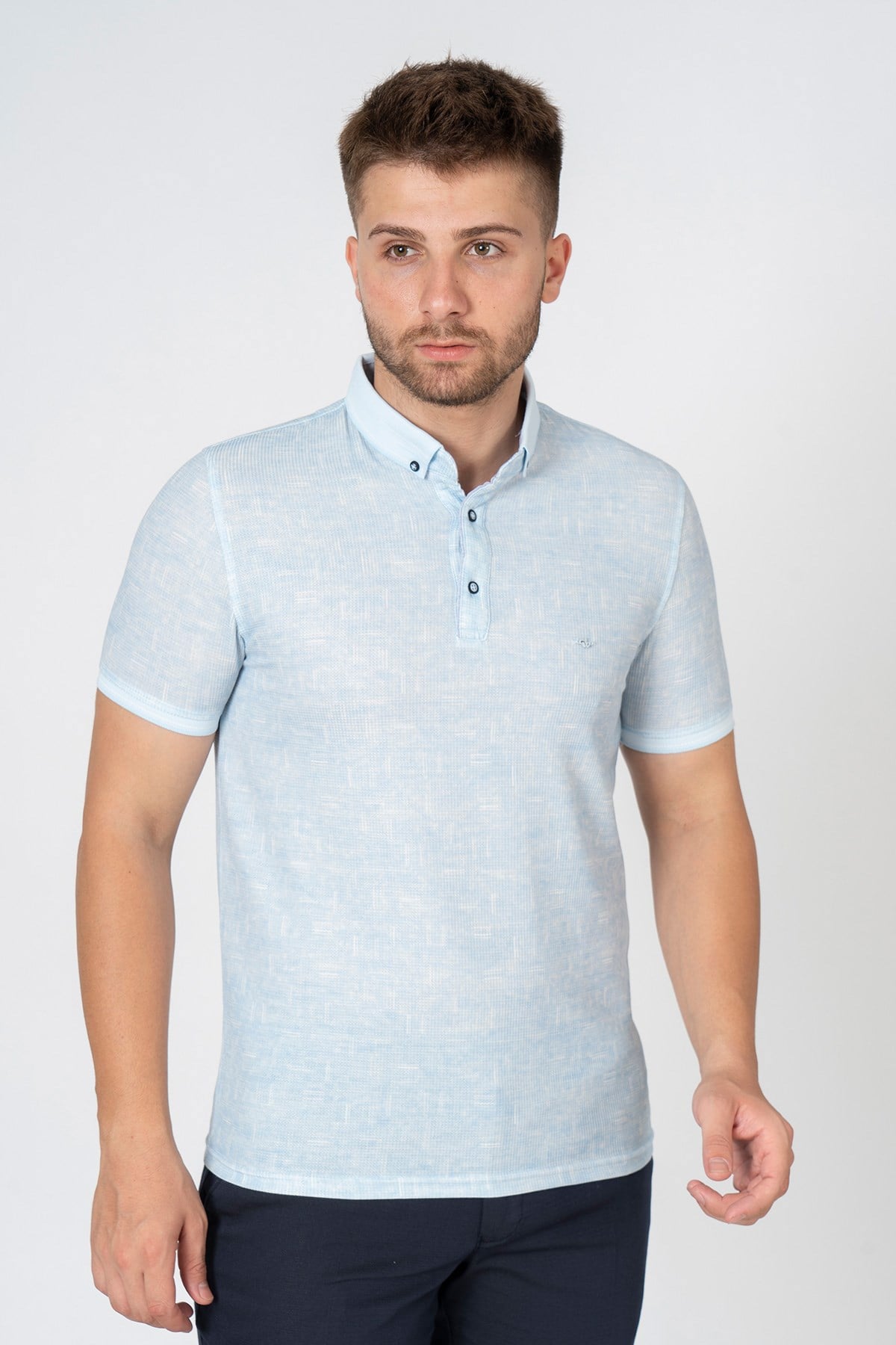 White StoneWHİTE STONE  2022-Y  9060 POLO YAKA  TSHIRT    MAVİ