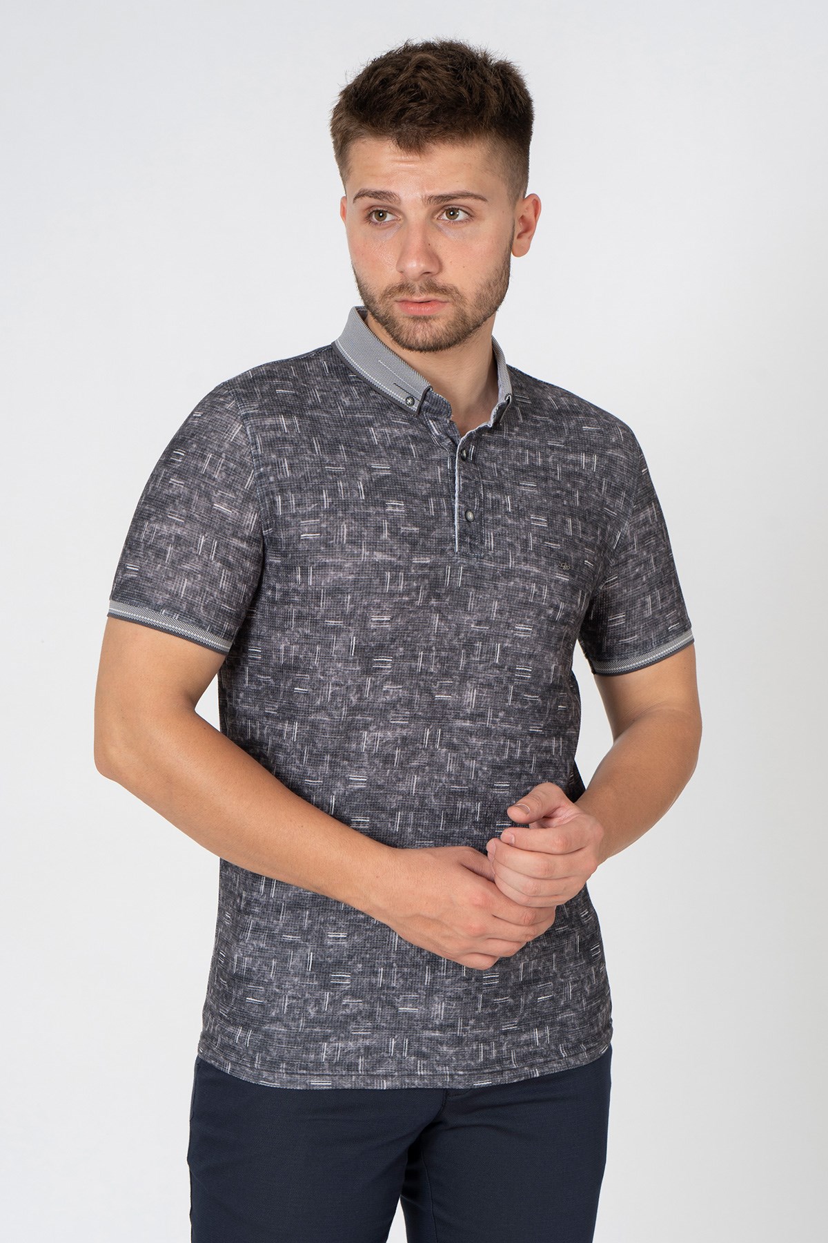 White StoneWHİTE STONE  2022-Y  9060 POLO YAKA  TSHIRT    SİYAH