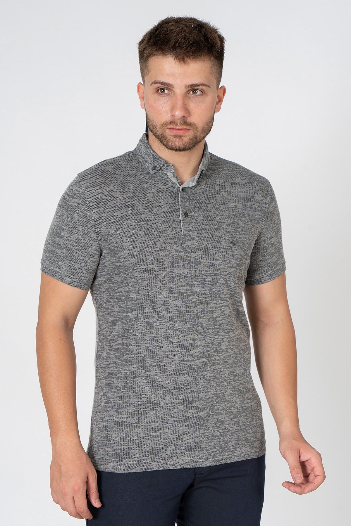White StoneWHİTE STONE  2022-Y  9063 POLO YAKA TSHIRT    SİYAH