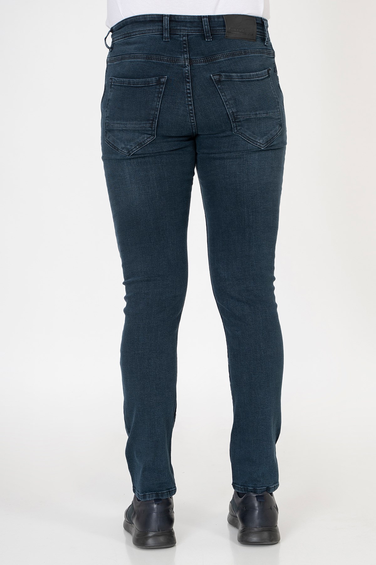 White StoneWHİTE STONE  2022-Y  J113 KİPAŞ JEAN PANTOLON  5 CEP  BLUE BLACK