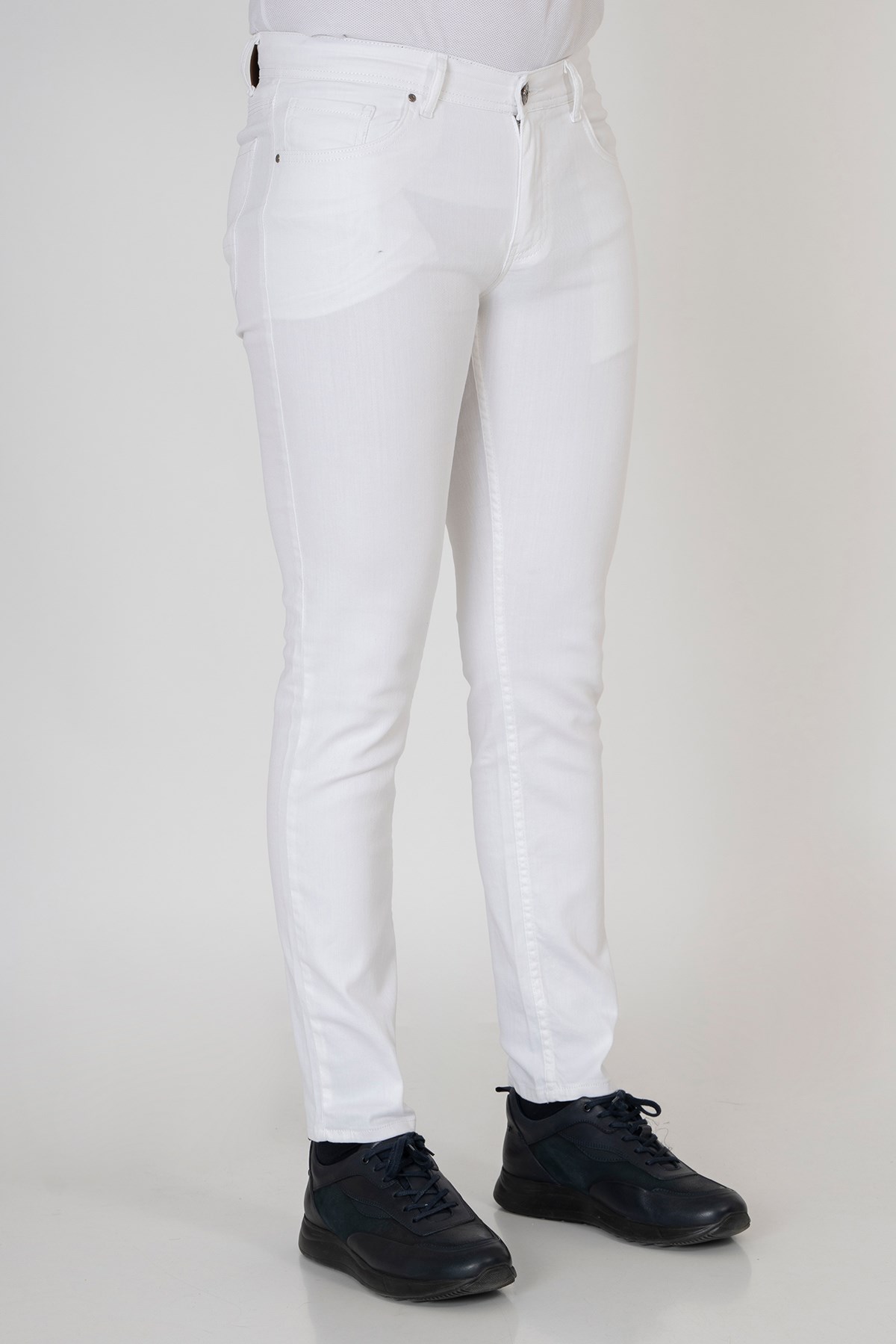 White StoneWHİTE STONE  2022-Y  J114 DREAM JEAN PANTOLON  5 CEP  BEYAZ