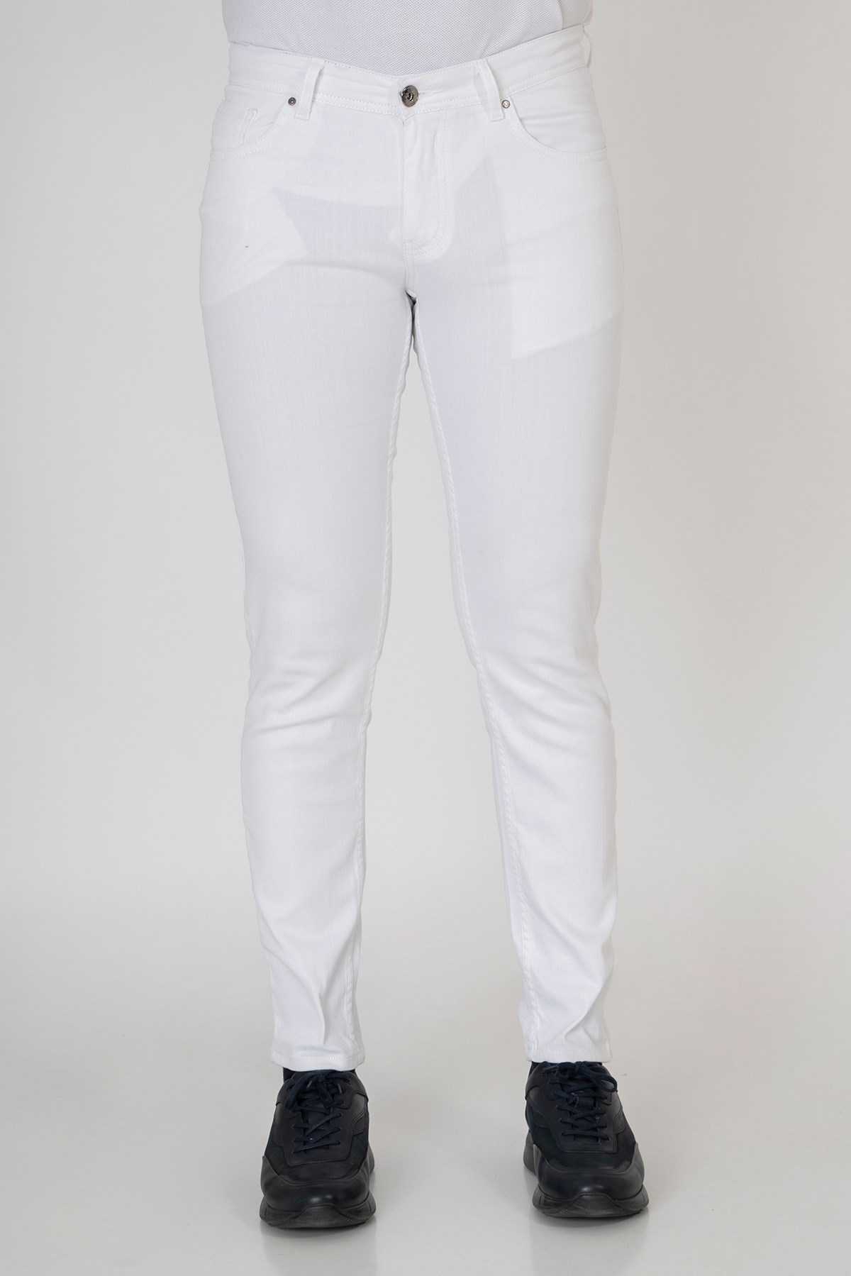 White StoneWHİTE STONE  2022-Y  J114 DREAM JEAN PANTOLON  5 CEP  BEYAZ