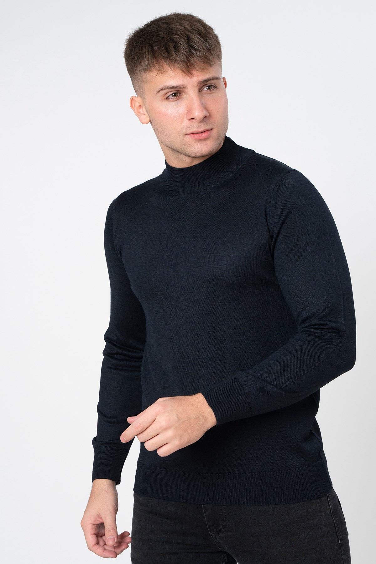 White StoneWHİTE STONE  2023-K  004-2 DÜZ Y.BALIKÇI  TRİKO    LACİ