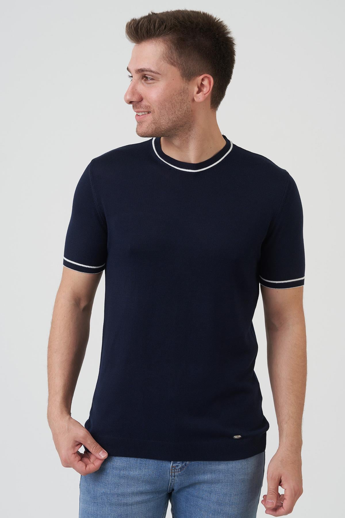 White StoneWHİTE STONE  2024-Y  16024  SIFIR YAKA TSHIRT    LACİ