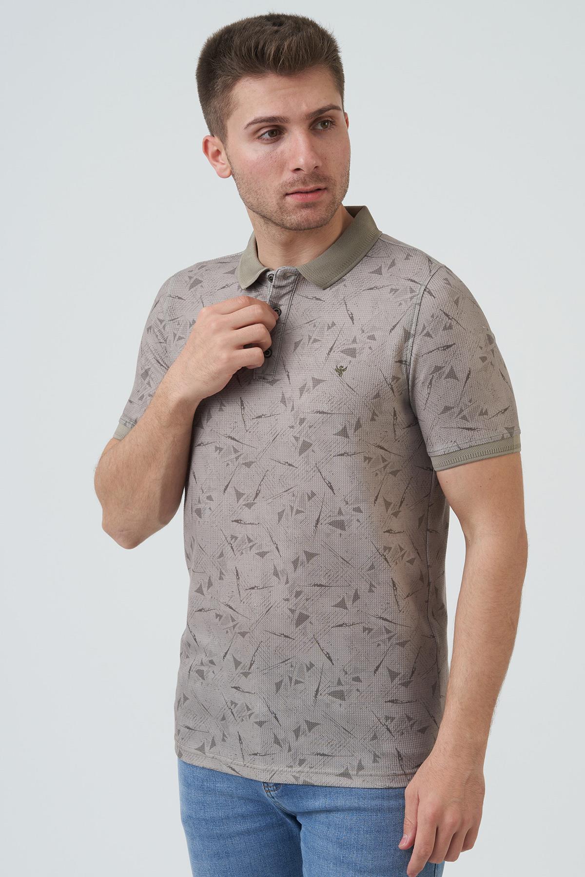White StoneWHİTE STONE  2024-Y  9082  YAKALI  TSHIRT    HAKİ