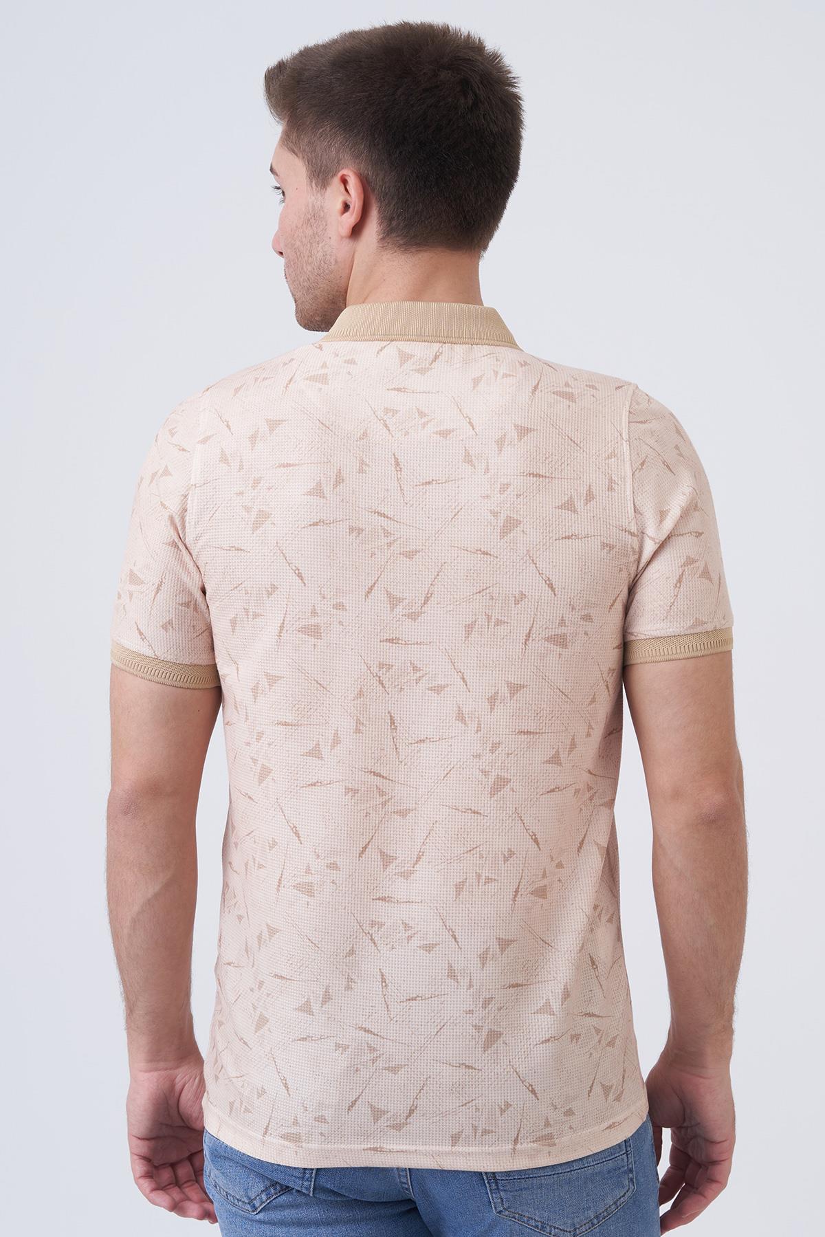 White StoneWHİTE STONE  2024-Y  9082  YAKALI  TSHIRT    SARI