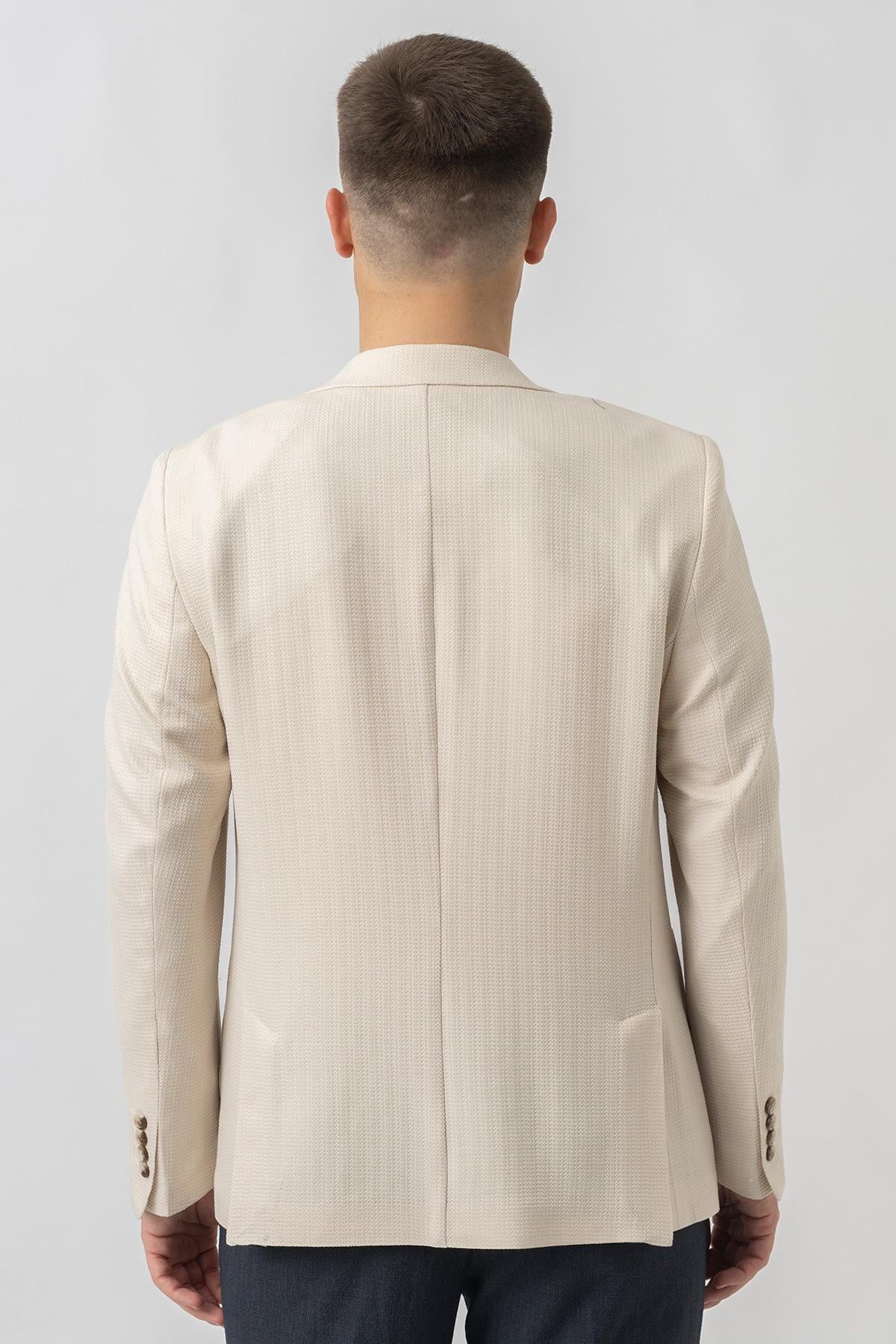 White StoneWHİTE STONE  2024-Y  C4003  (GOFRE ) CEKET  133 KALIP REGULAR  DESENLİ