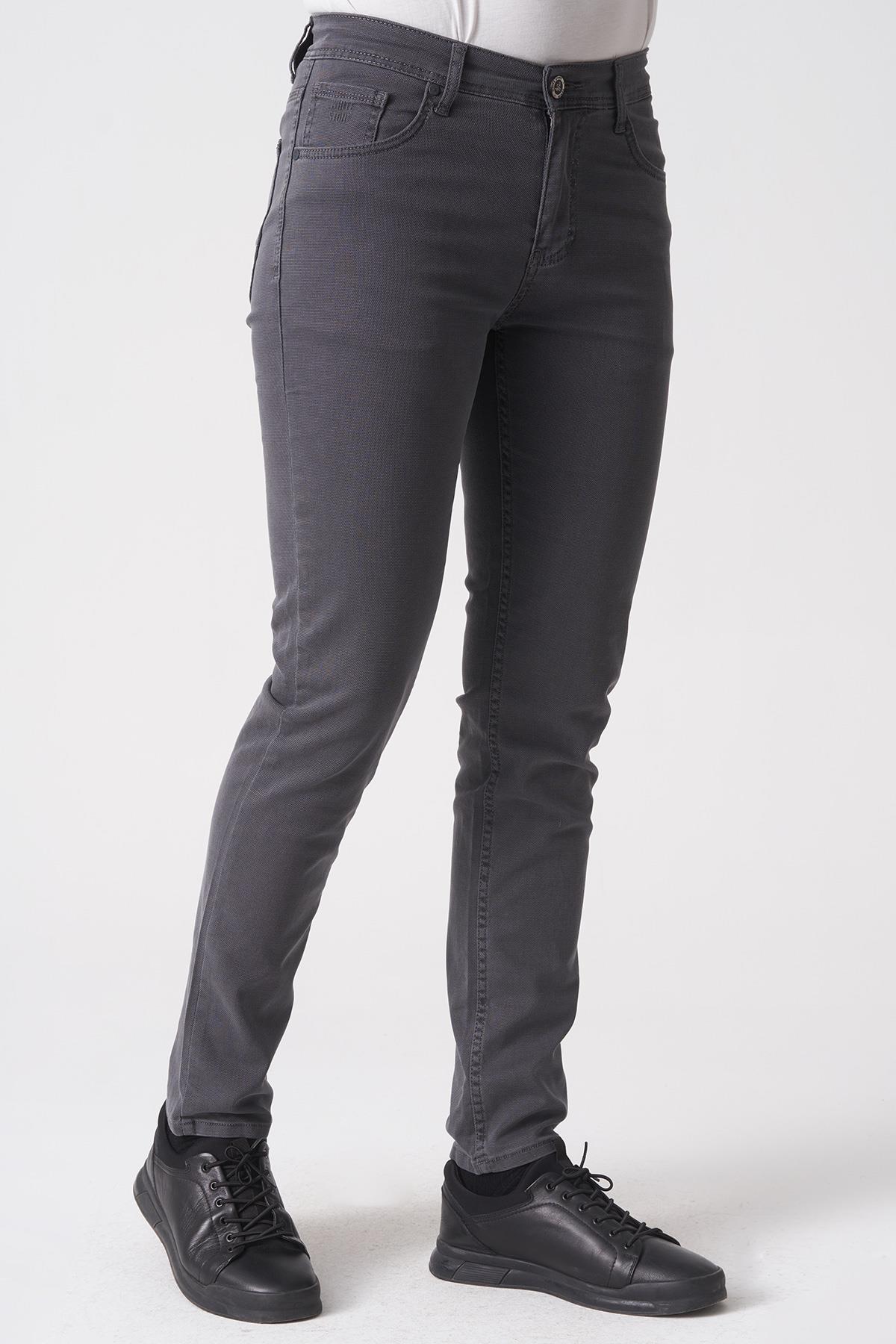 White StoneWHİTE STONE  2025-k  J2503 MRV JEAN PANTOLON  5 CEP  ANTRASİT