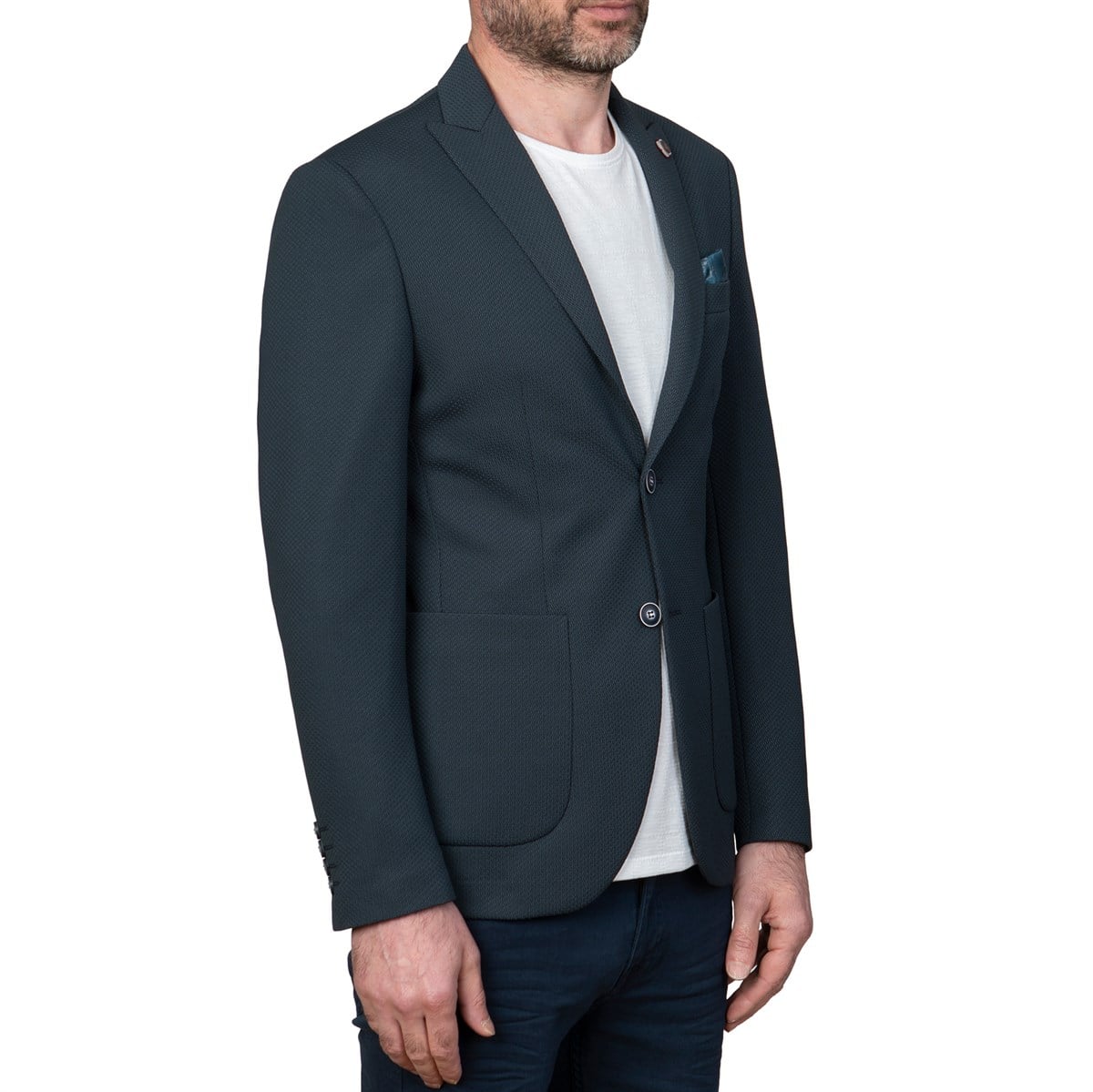 White StoneWhite Stone Herkül Ceket Slim Fit Desenli