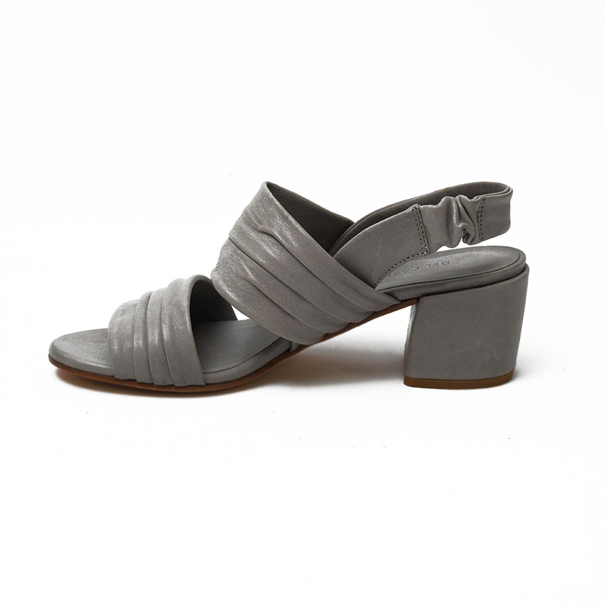 Del Carlo İki Bantlı Kösele Tabanlı Deri Ayakkabı (DC10734P)