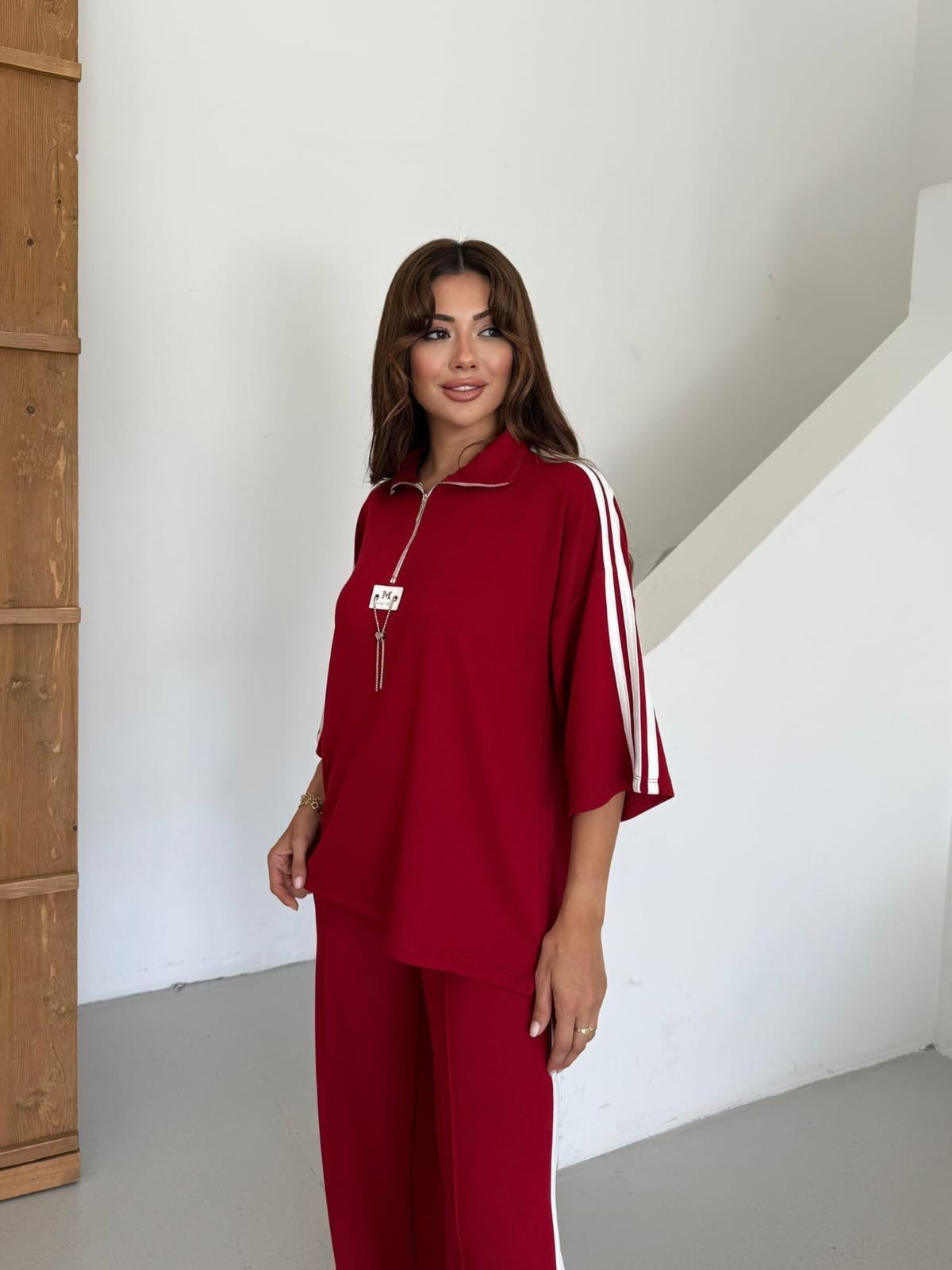 Bordo Armalı Takım 