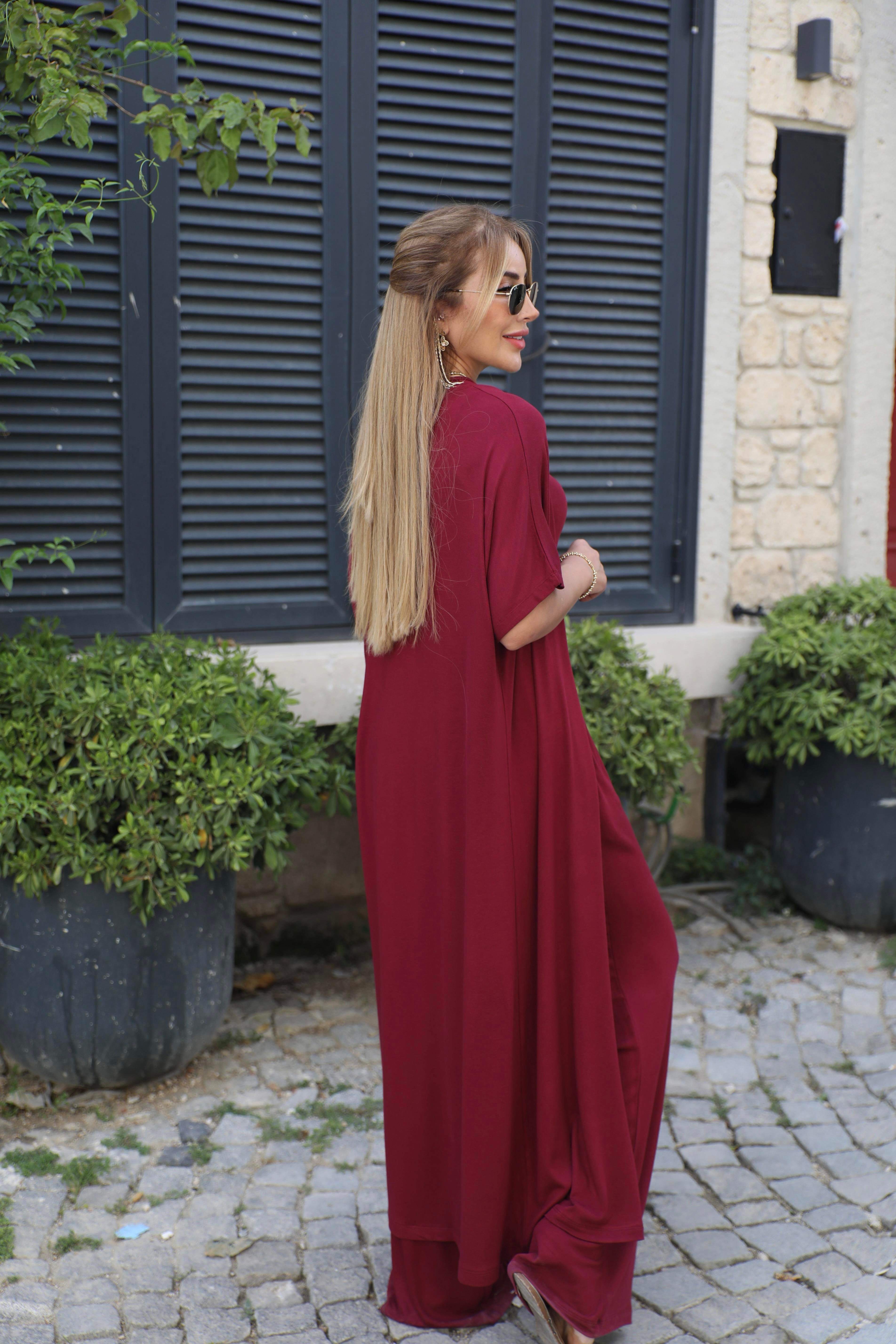 Bordo Üçlü Takım