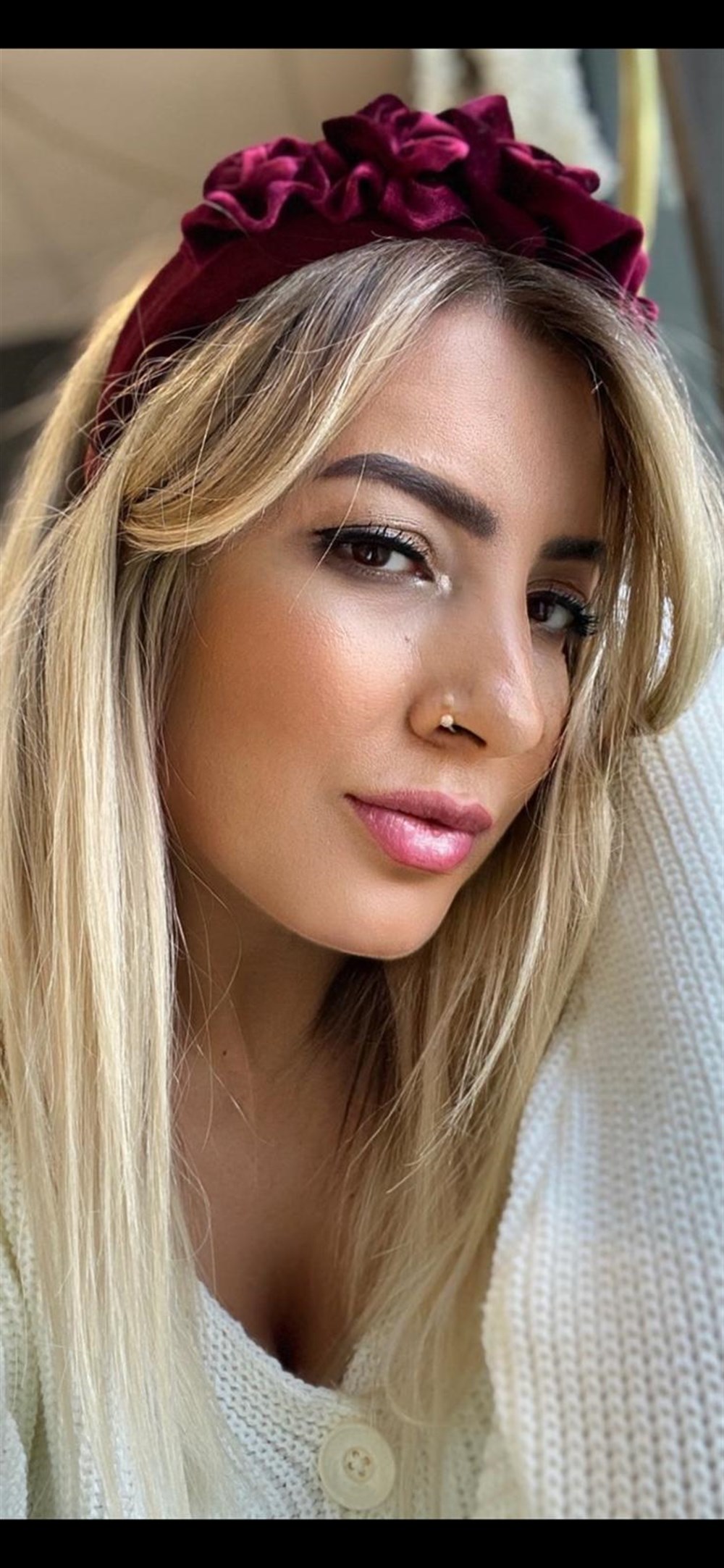 Kadife Bordo Taç