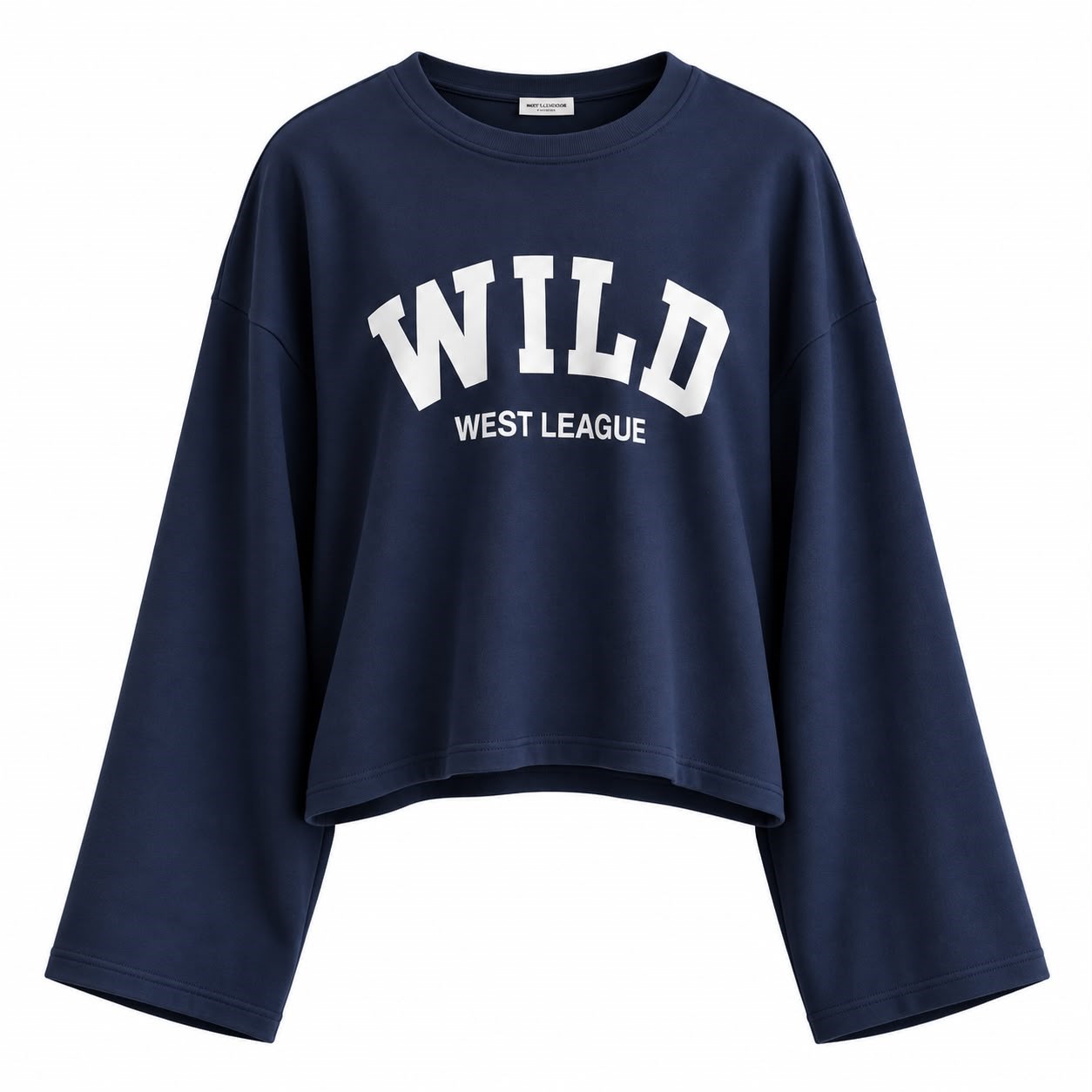 Lacivert Wild Modal Sweat