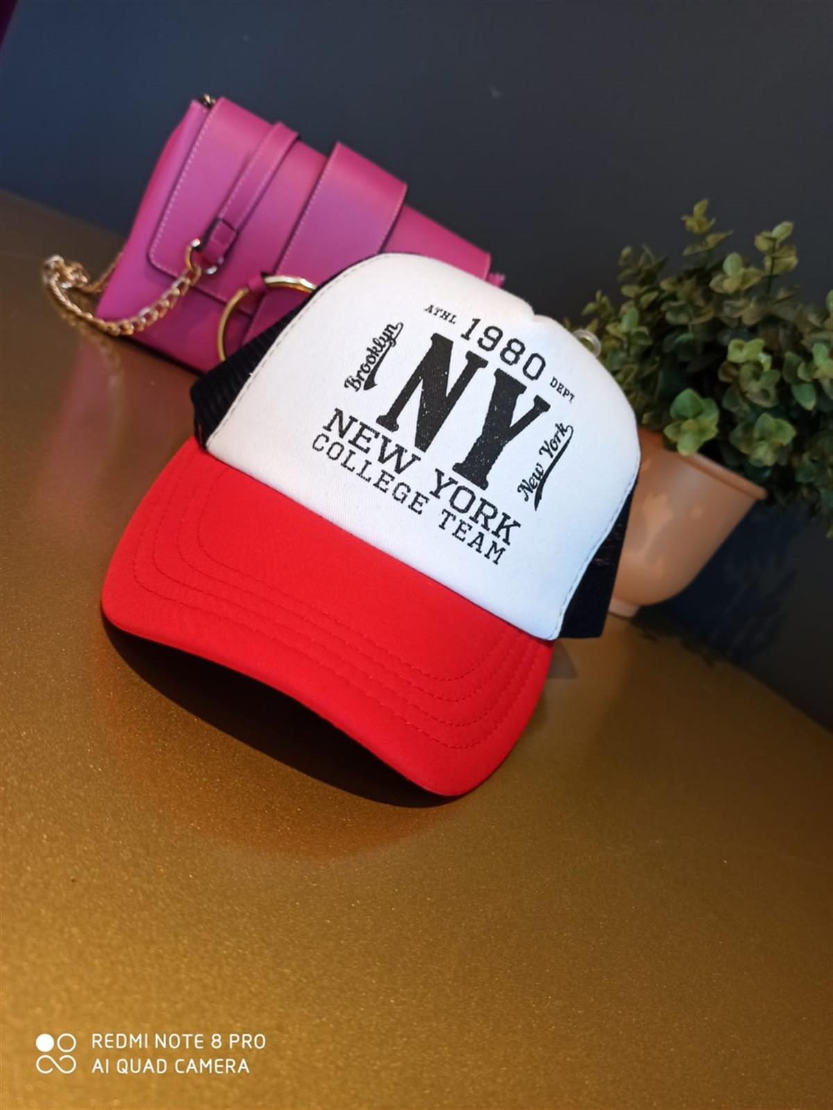 NY Baskılı Şapka