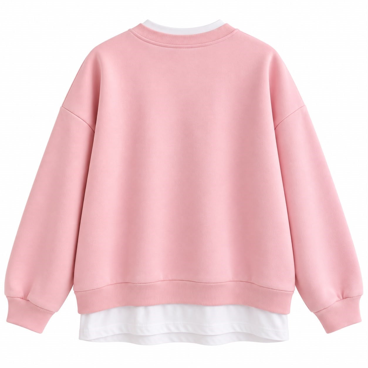 Pembe California Nakışlı Sweat