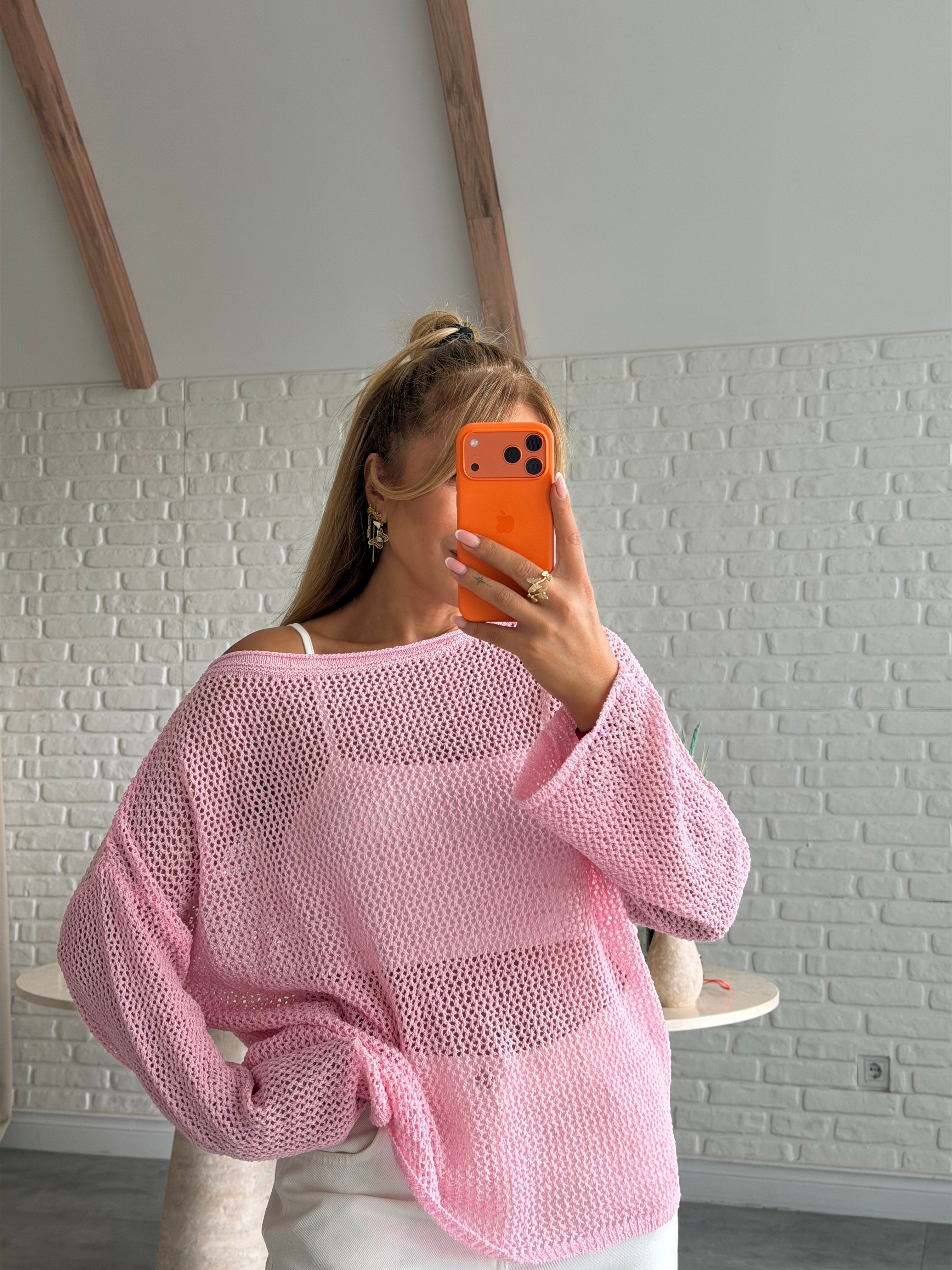 Pembe Dokulu Merserize 