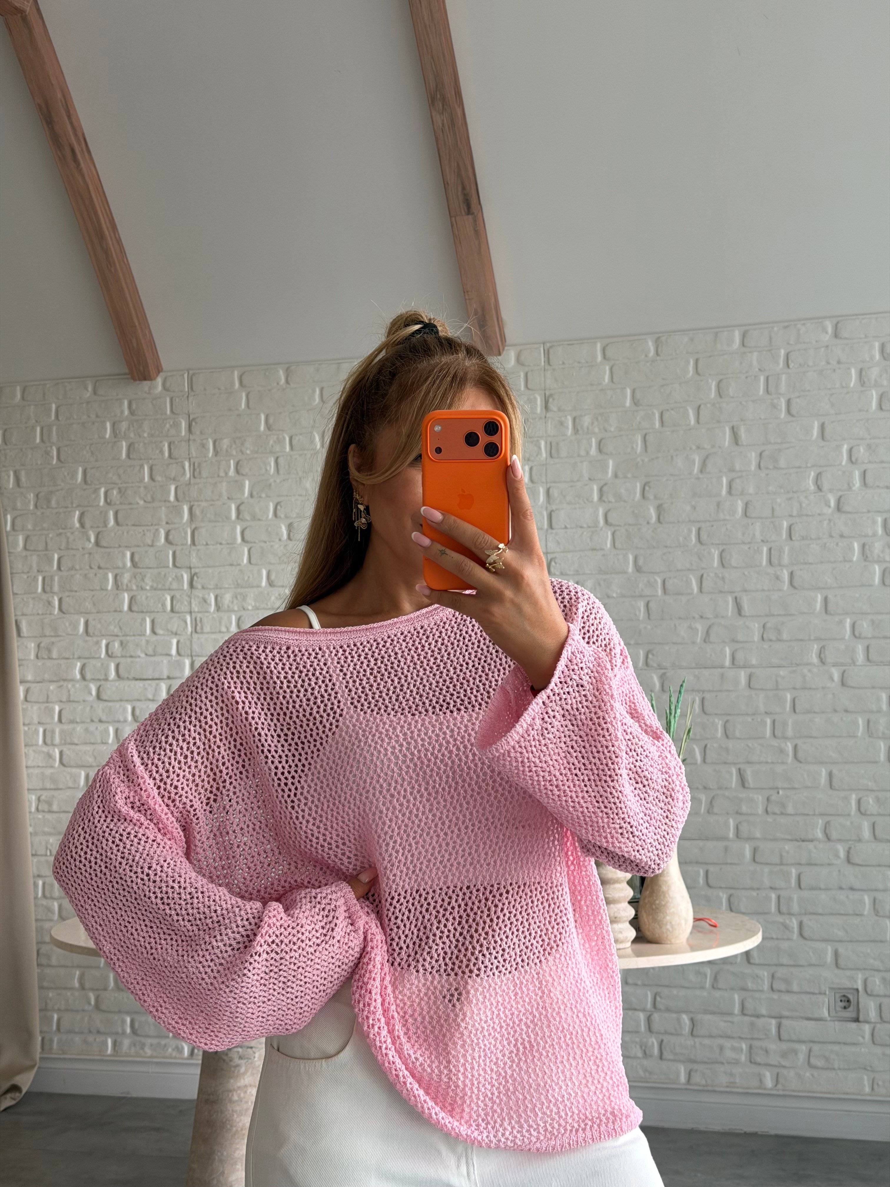 Pembe Dokulu Merserize 