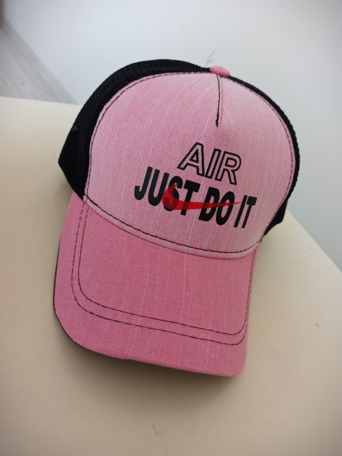 Pembe Just Do İt Şapka
