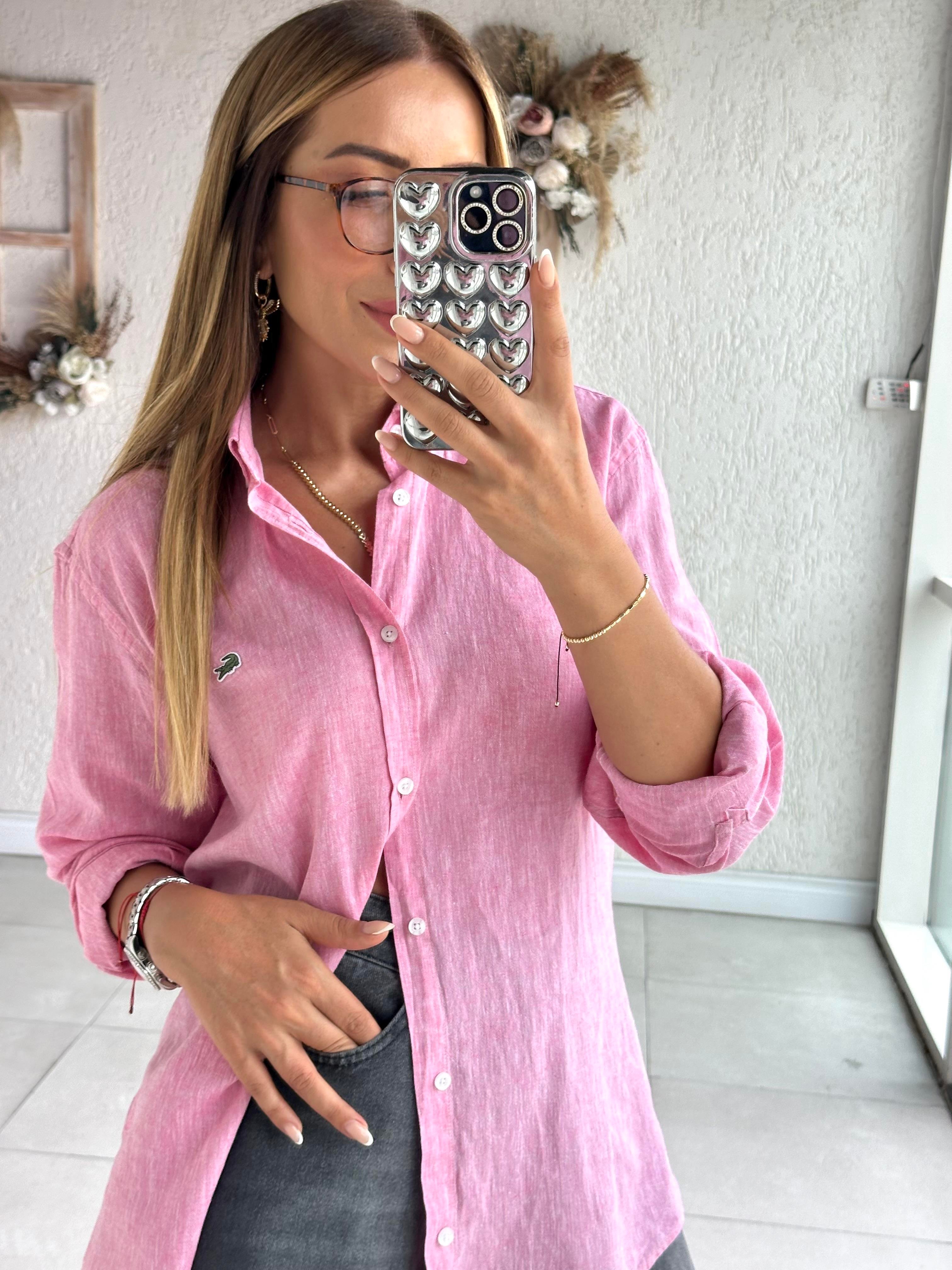 Pembe Orj. Marka Salaş Gömlek