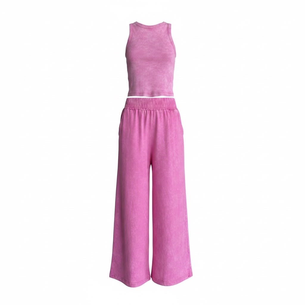 Pembe Yıkamalı Takım 
