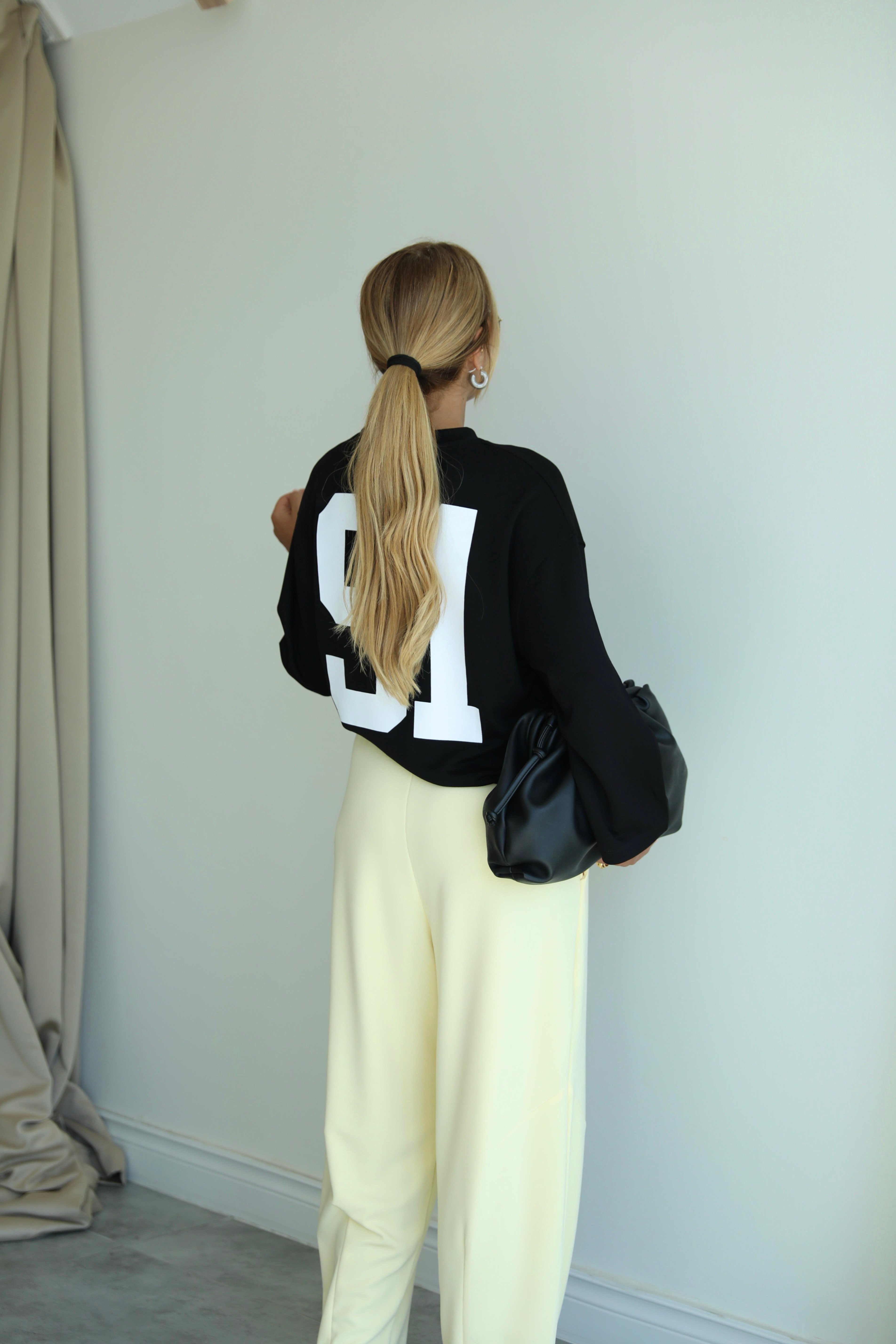 Sarı Şalvar Model Premium Pantolon 