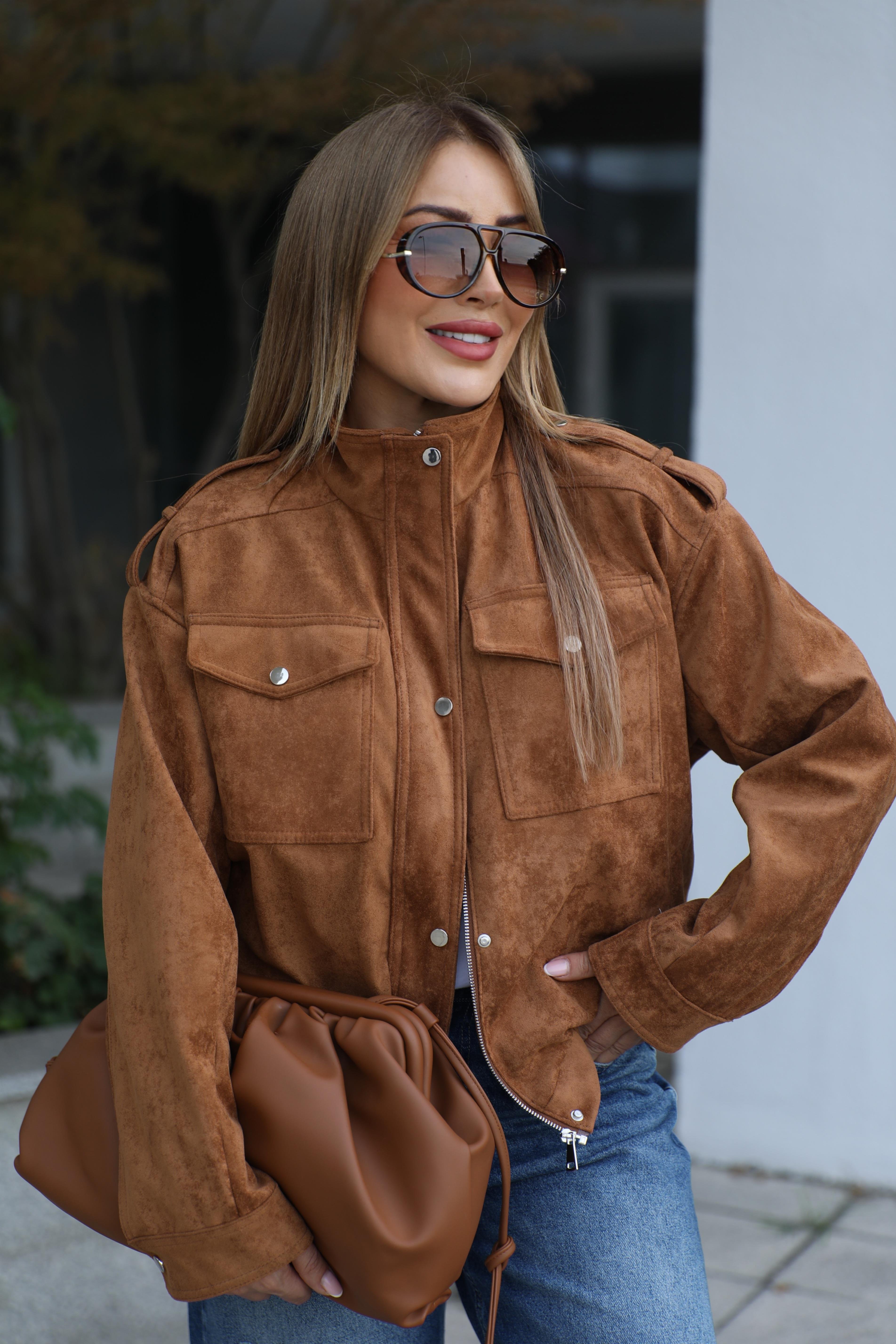 Taba Süet Tasarım Ceket