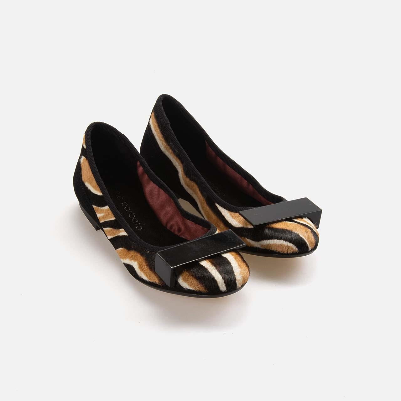 BabetAntonio BarbatoAntonio Barbato Leopar Süet Tokalı Kadın Babet AB4650-2