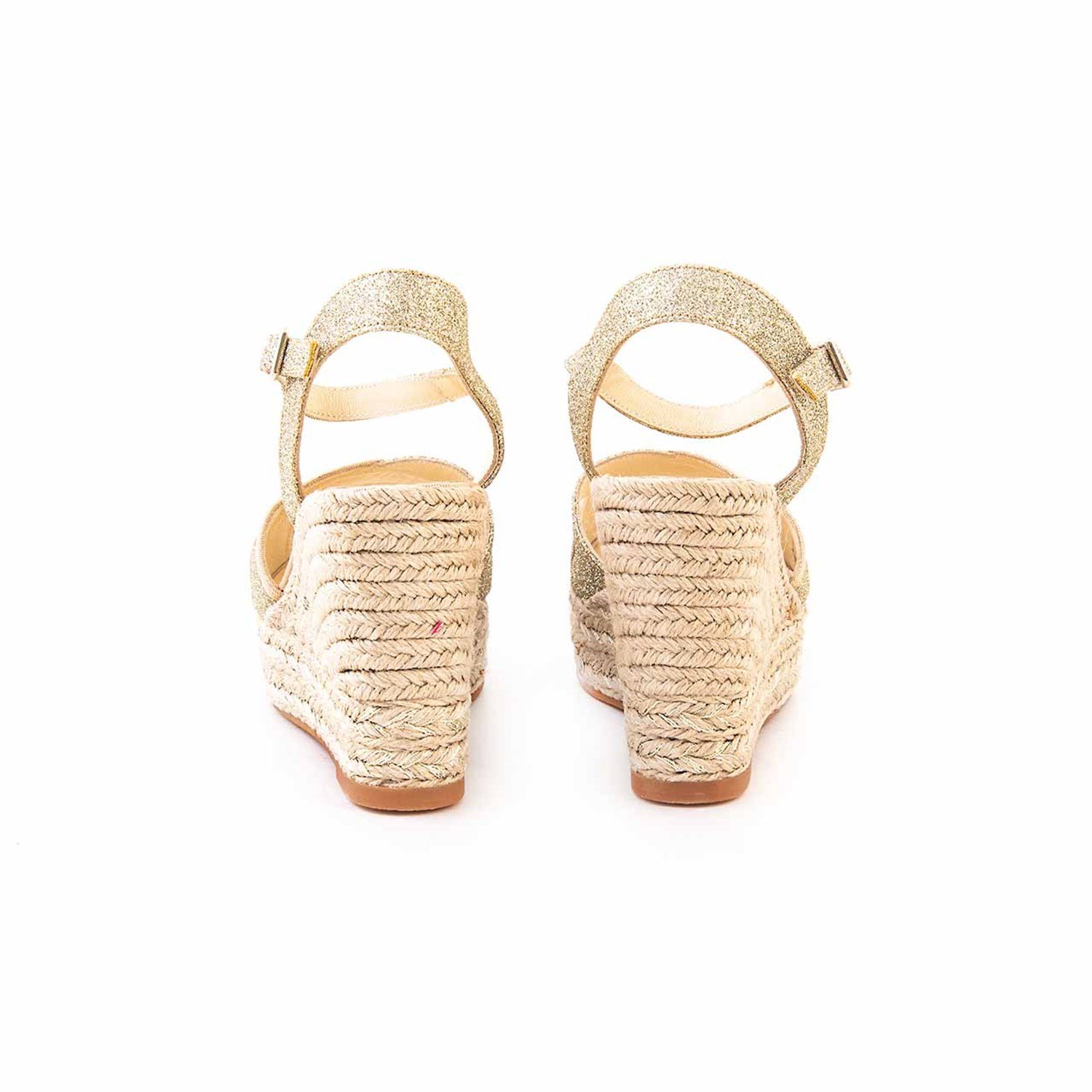 Espadrilles  Platform Topuk Kadin Sandalet AROS GLITTER