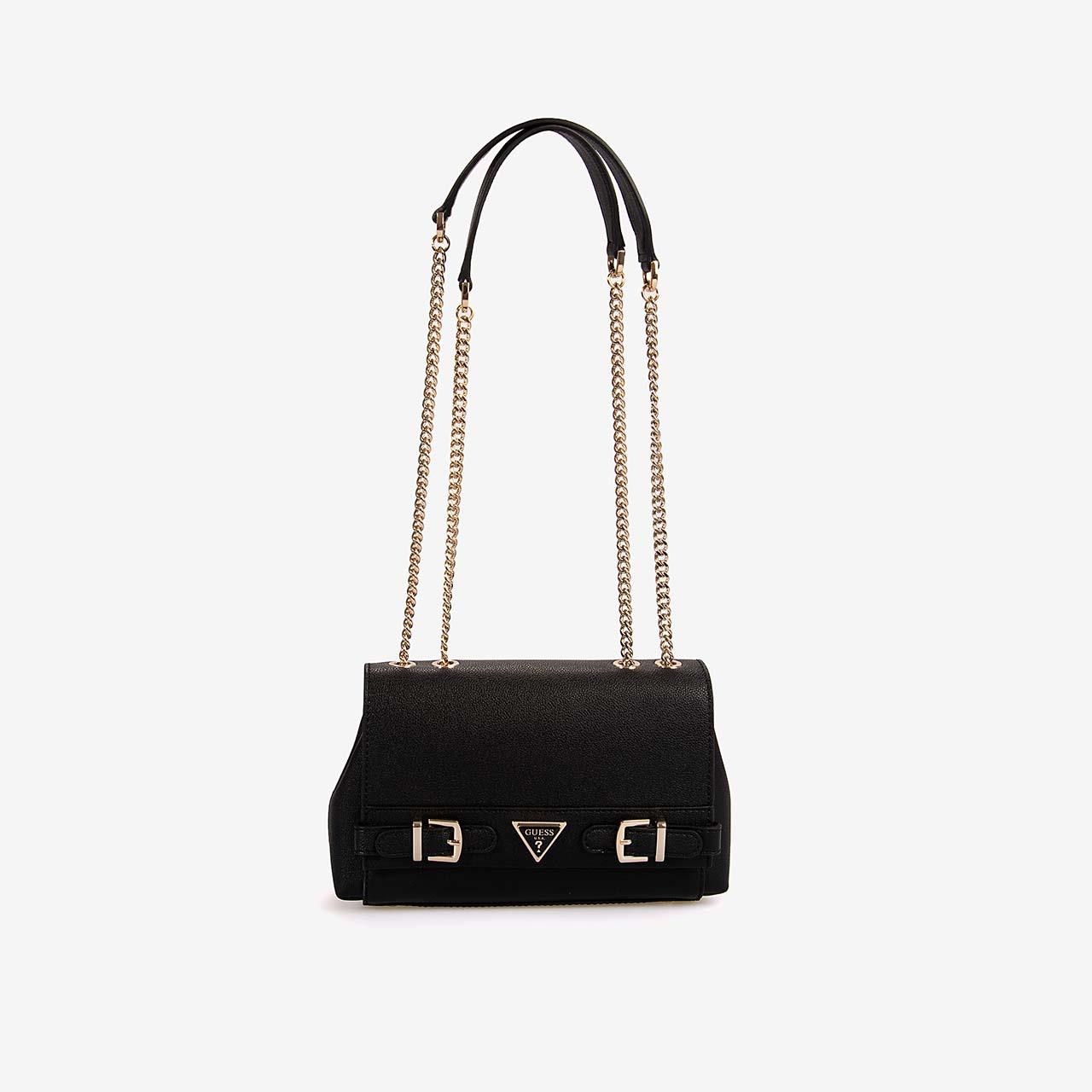 Omuz ÇantasıGuessGuess Kadın Vegan Siyah Omuz Çantası 