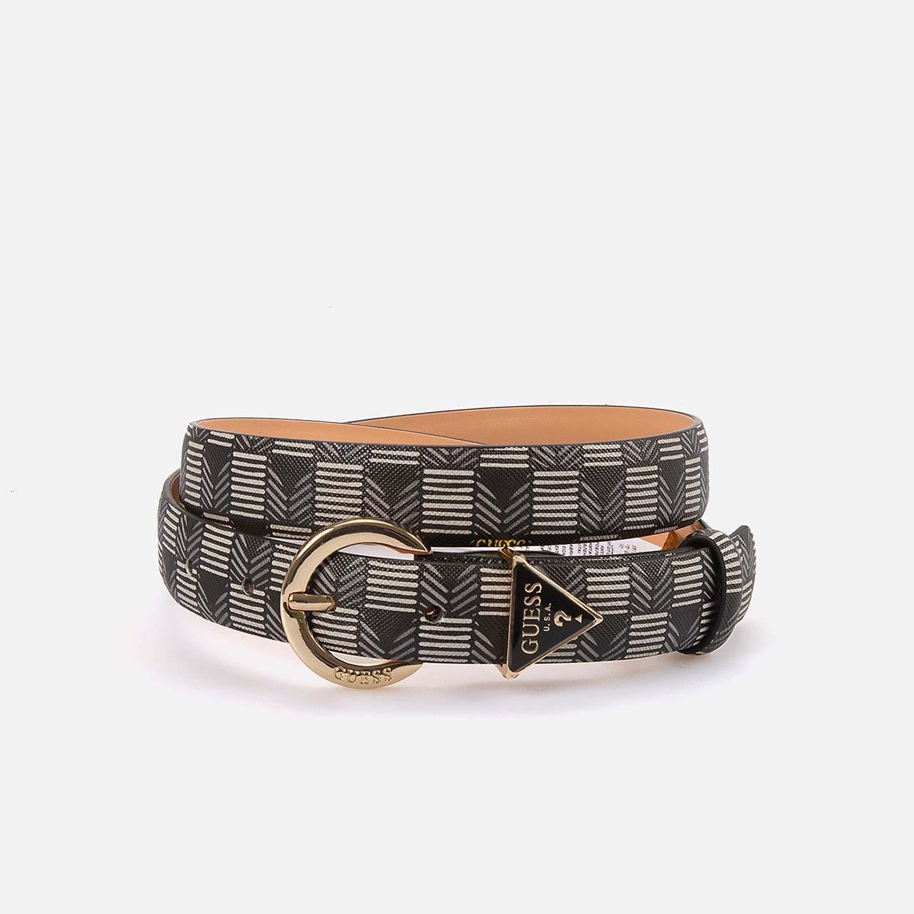 KemerGuessGuess Wave Geometrik Desenli Kadın Kemer BW9178P4425