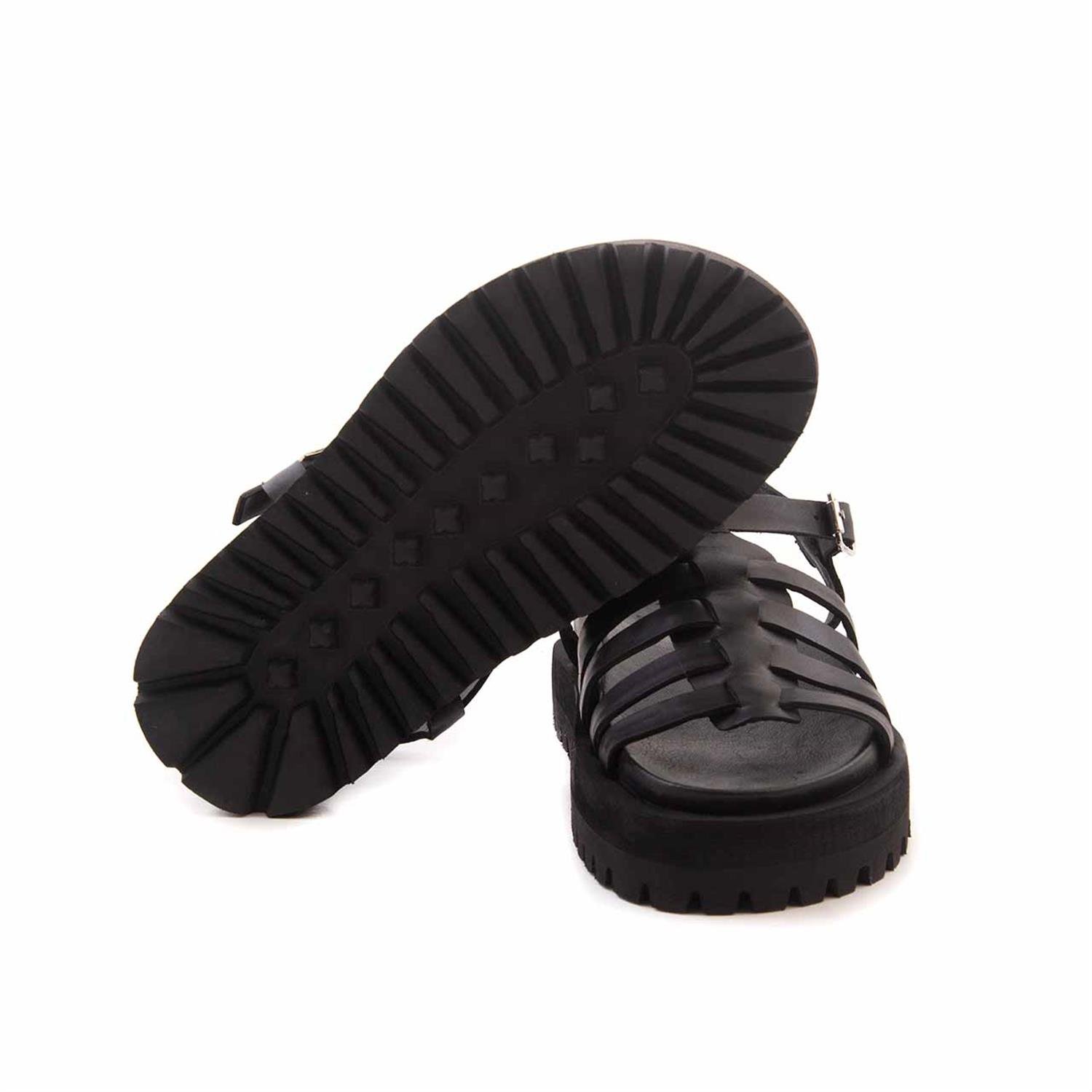 Kemal Tanca Deri Kadın Sandalet 321-02