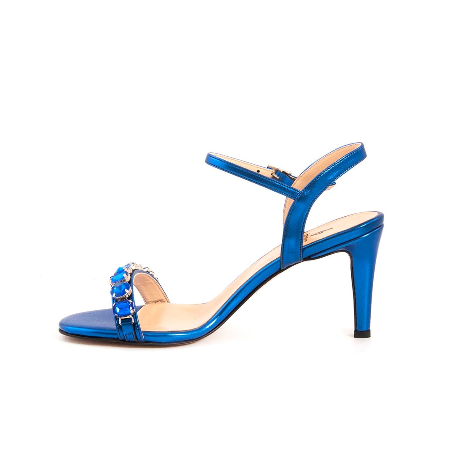 Kemal Tanca Deri Kısa Topuklu Kadın Gece & Abiye Ayakkabı 0220