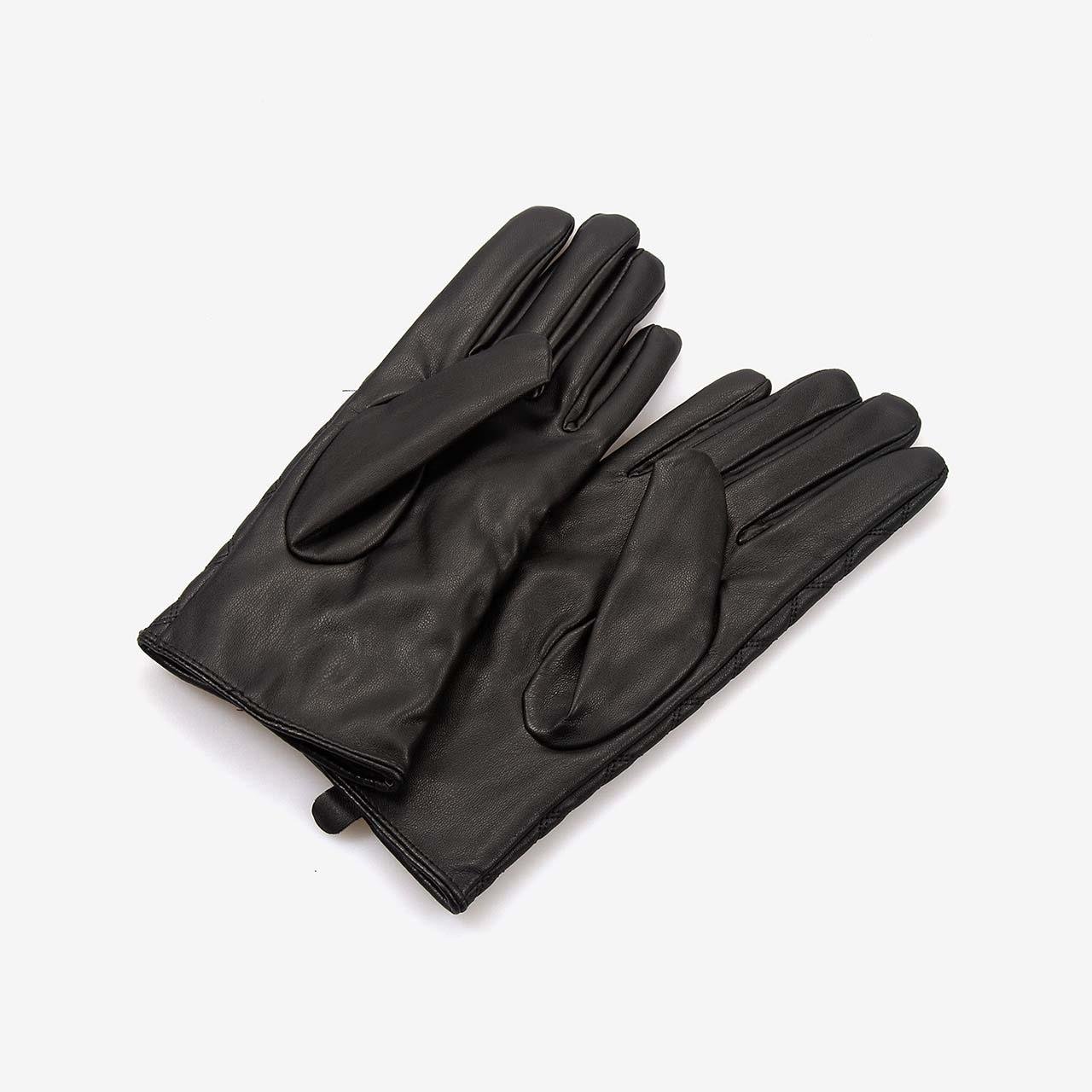 EldivenKemal TancaKemal Tanca Desenli Siyah Kadın Eldiven 14823