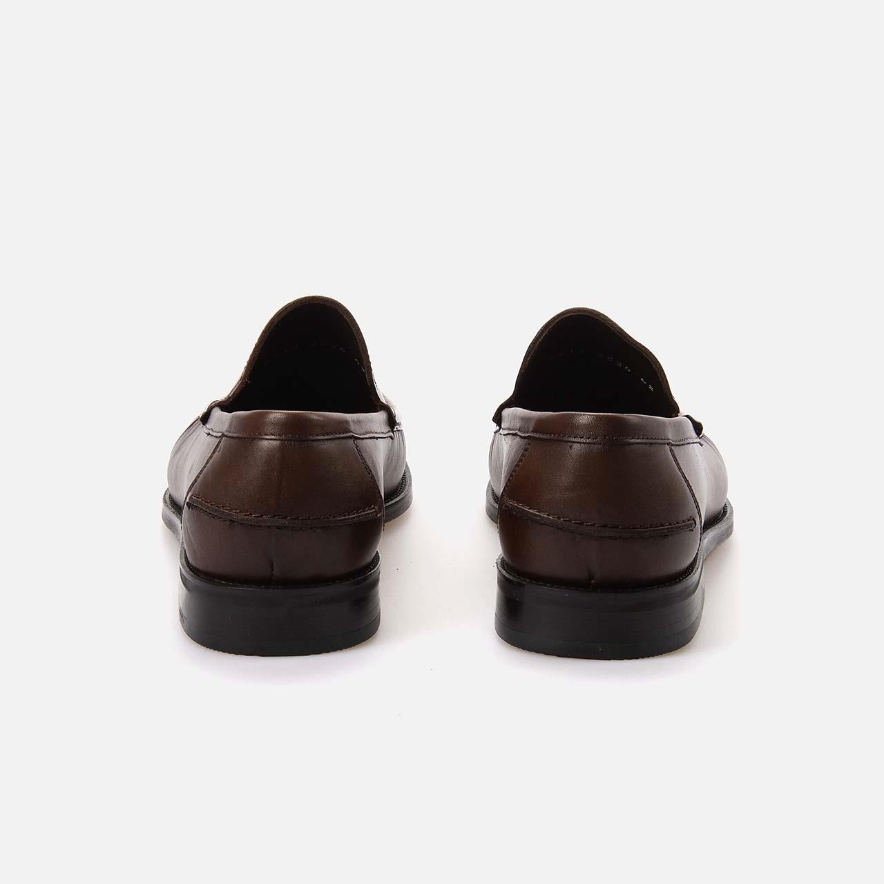 LoaferKemal TancaKemal Tanca Hakiki Deri Bağcıksız Erkek Loafer 6219