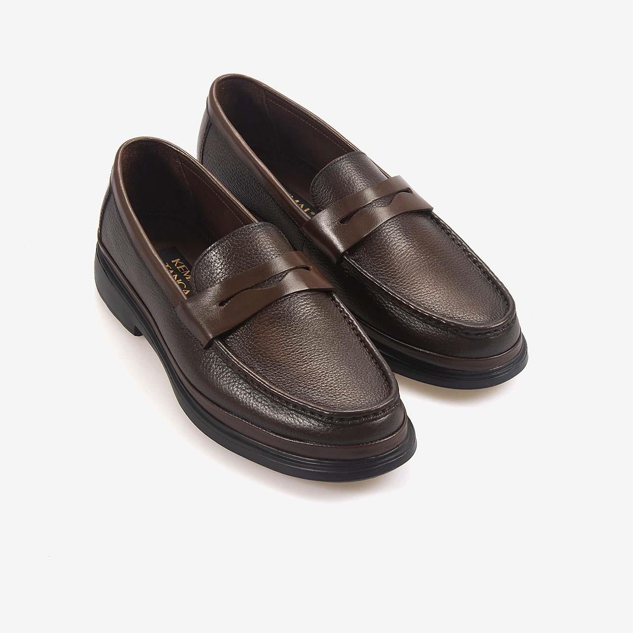 GünlükKemal TancaKemal Tanca Hakiki Deri Erkek Günlük Ayakkabı MG