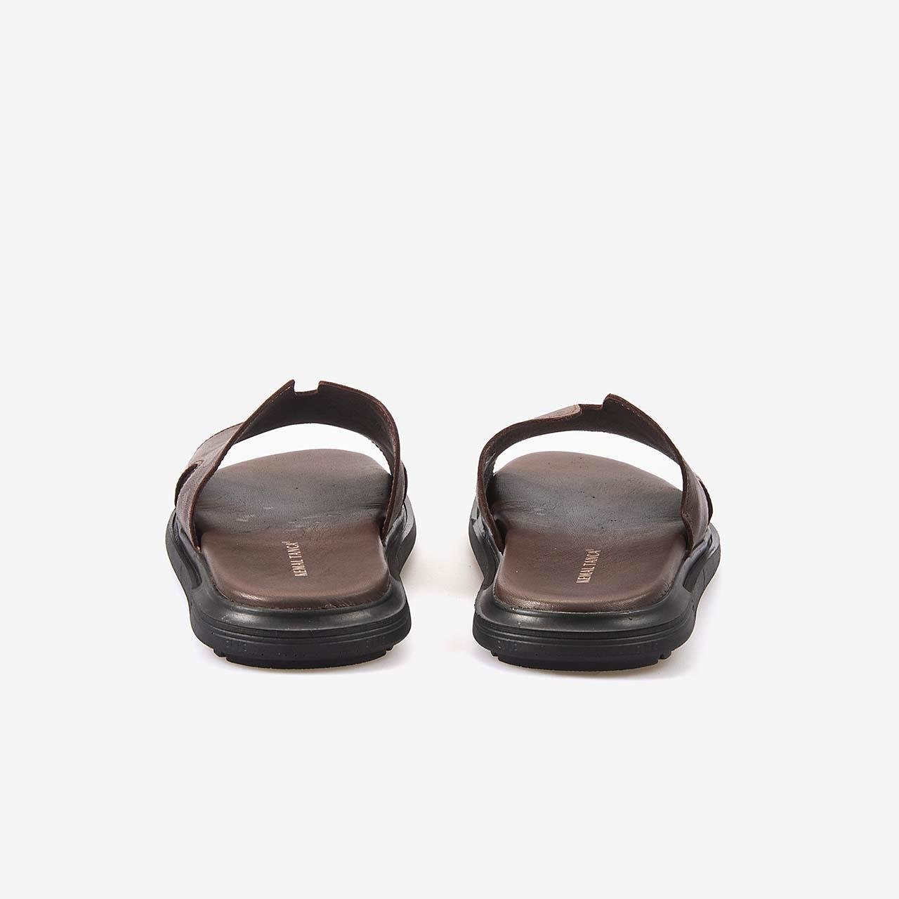 TerlikKemal TancaKemal Tanca Hakiki Deri Erkek Terlik 940