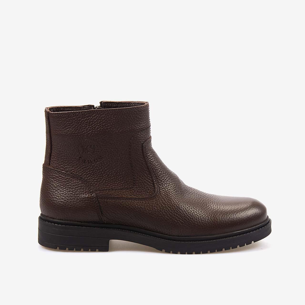 BotKemal TancaKemal Tanca Hakiki Deri İçi Kürklü Erkek Bot P25061