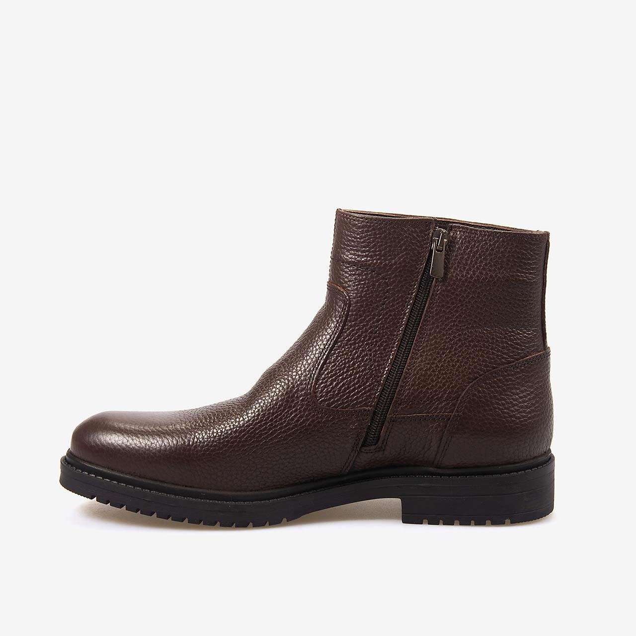 BotKemal TancaKemal Tanca Hakiki Deri İçi Kürklü Erkek Bot P25061